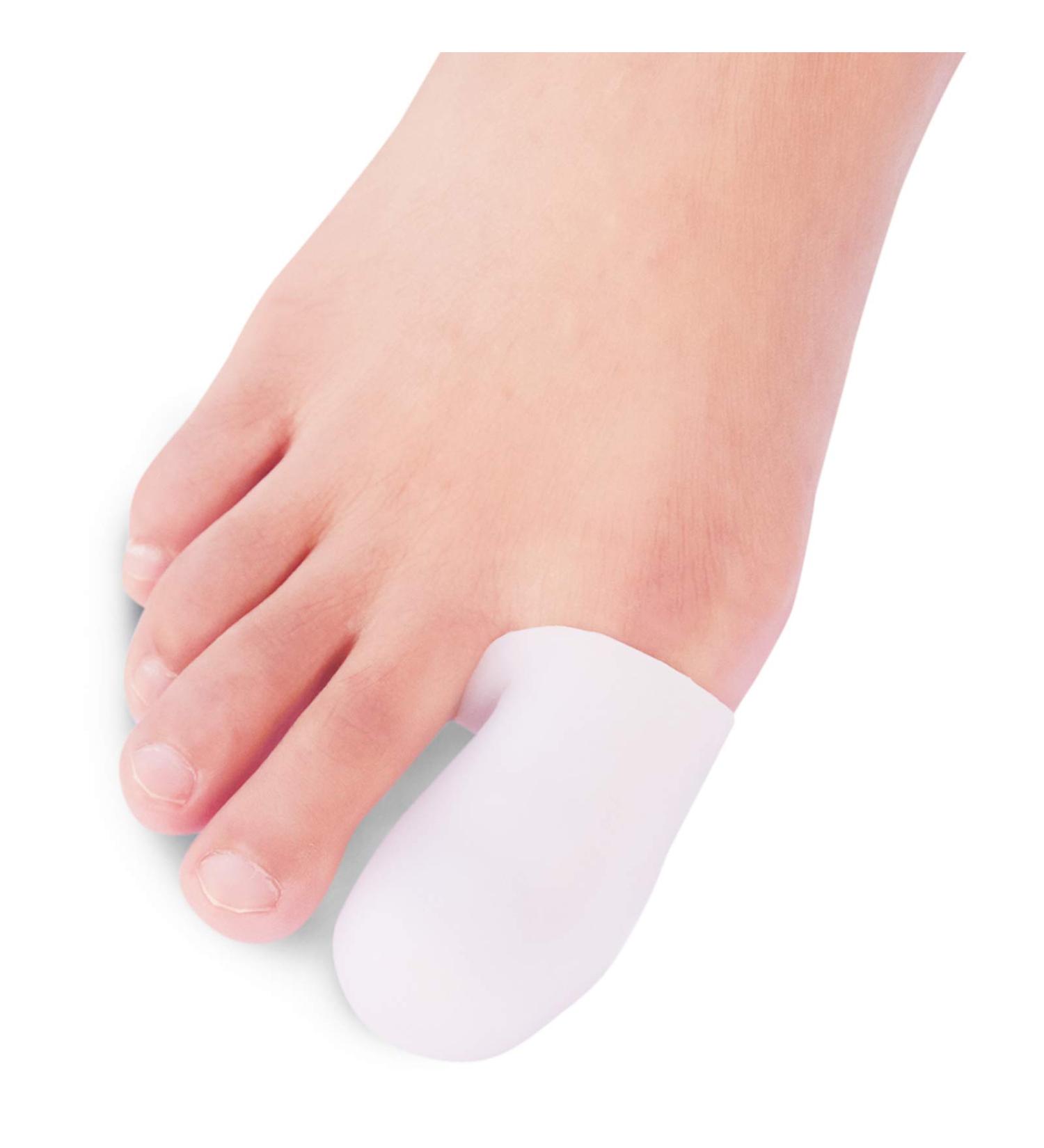 JKcare 10 Pack Big Toe Caps Protectors - Gel Covers for Corns, Calluses, Blister, Ingrown Toenail - Reduce Friction & Cushion Support (No Holes) - Buy Online on GoSupps.com