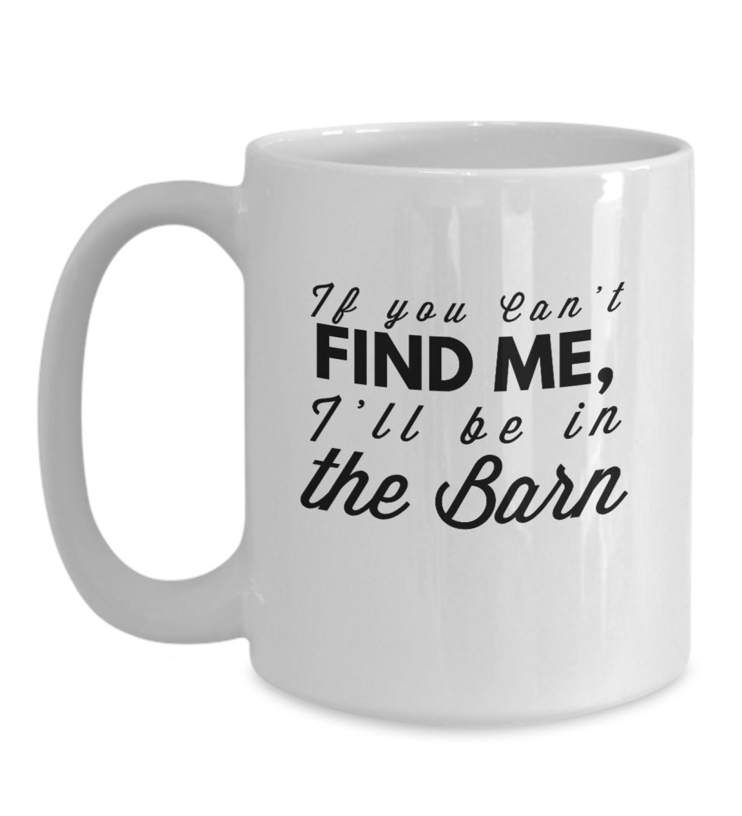 Best Gift for Farmer Cowboy Cowgirl Equestrian or Large Animal Lover. Great Coffee Cup for Tea or Hot Chocolate 15oz White - Buy Online on GoSupps.com