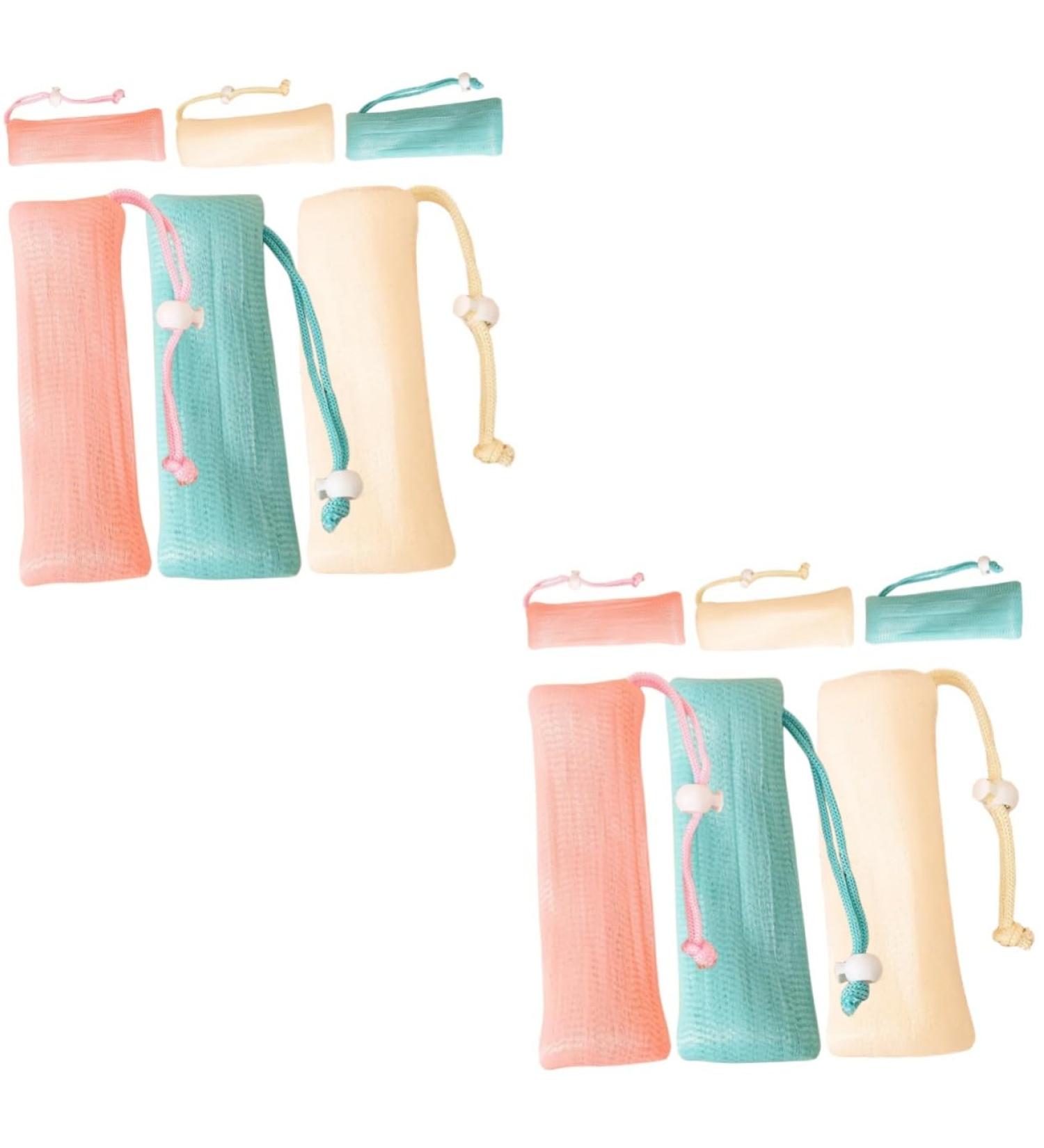 Healeved 12 Pcs Soap Foaming Net Soap Sock for Bar Soap Soap for Soap Bars Pe - Buy Online on GoSupps.com