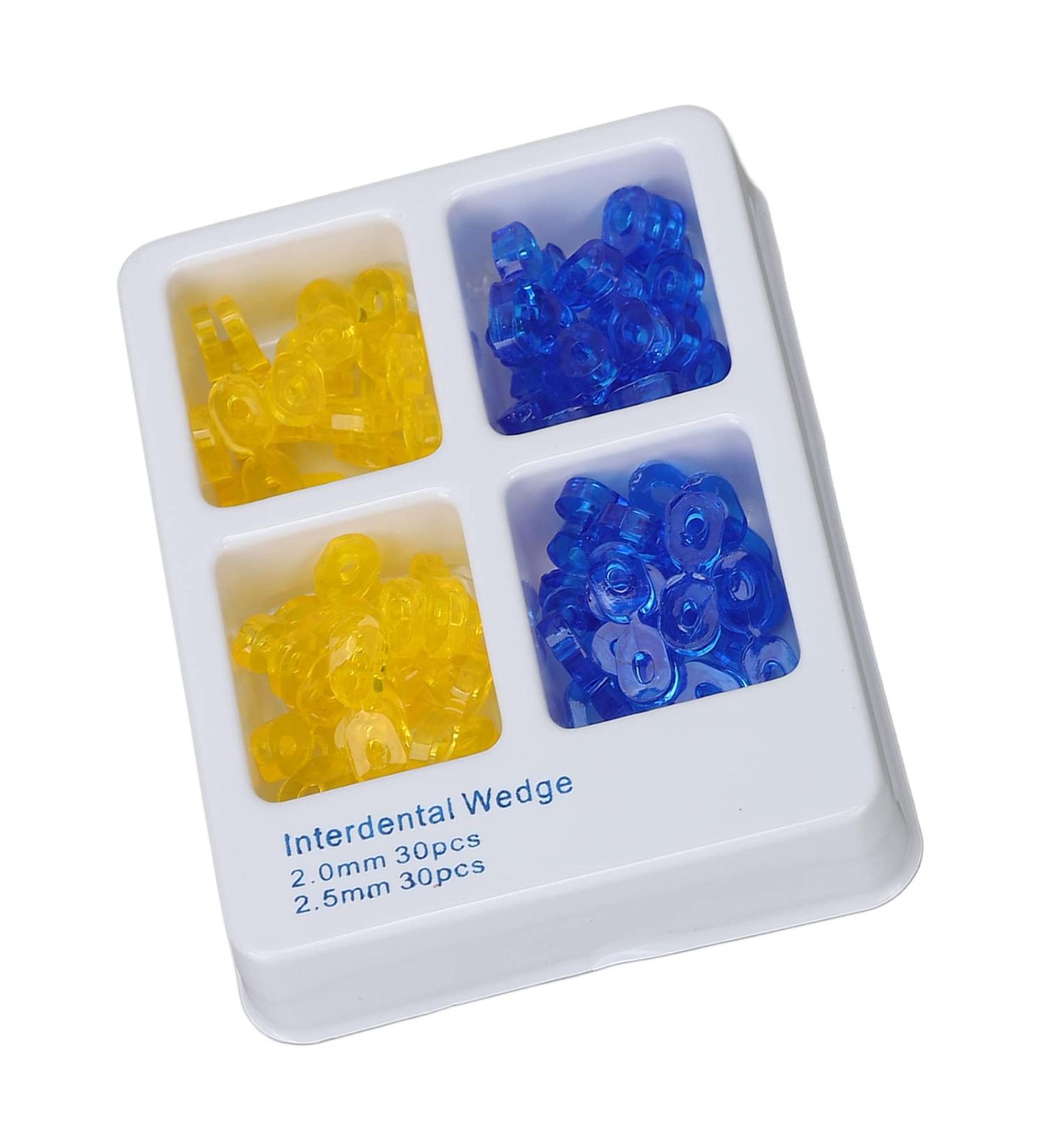 Buy Verdant Touch Dental Wedge - High Toughness Elastic Rubber Hygienic Tooth Separator 60 Pack - Fast International Shipping - Buy Online on GoSupps.com