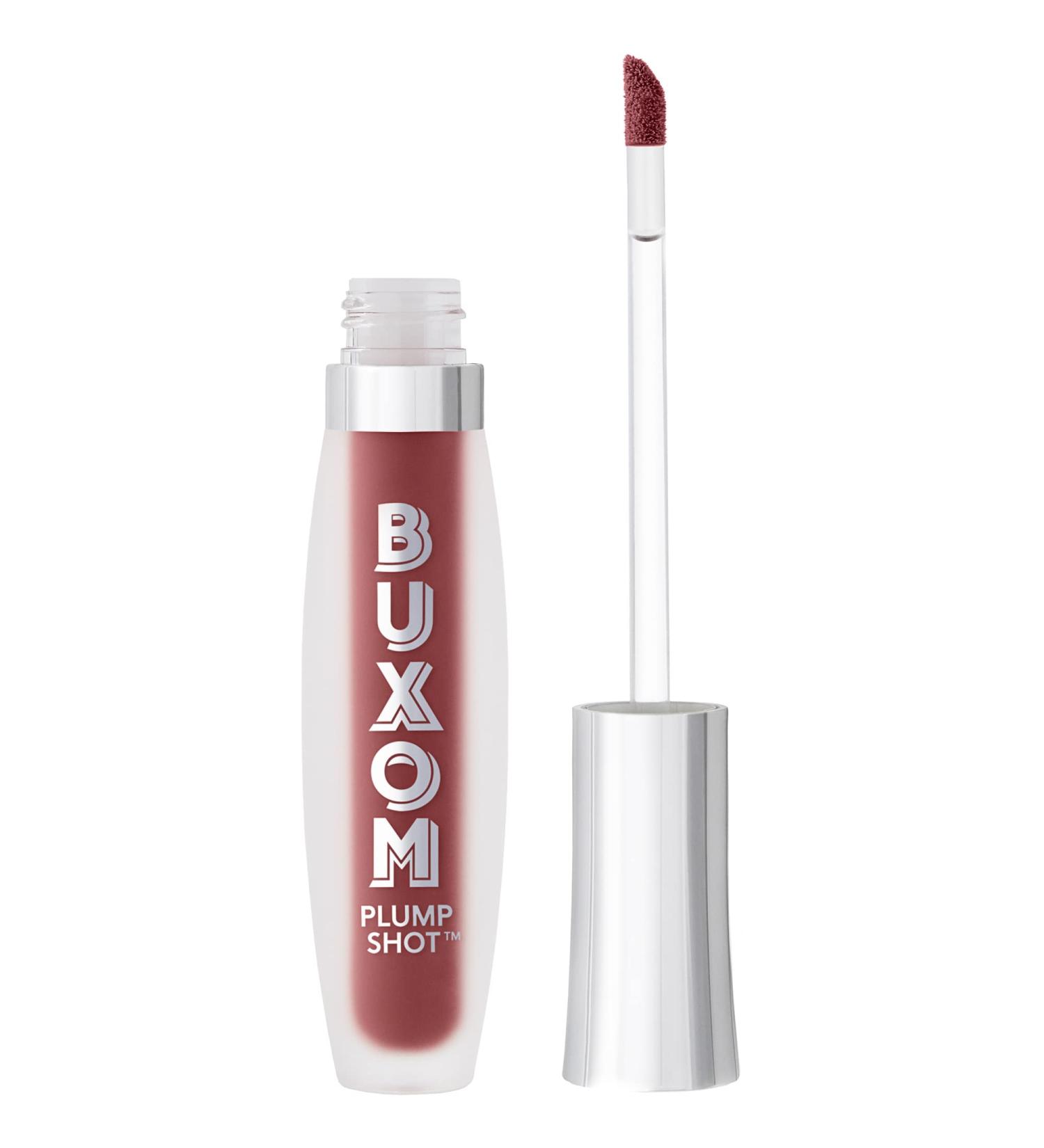 Buxom Plump Shot Collagen Lip Serum - Tinted Gloss with Collagen Peptides & Hyaluronic Acid - Buy Online on GoSupps.com