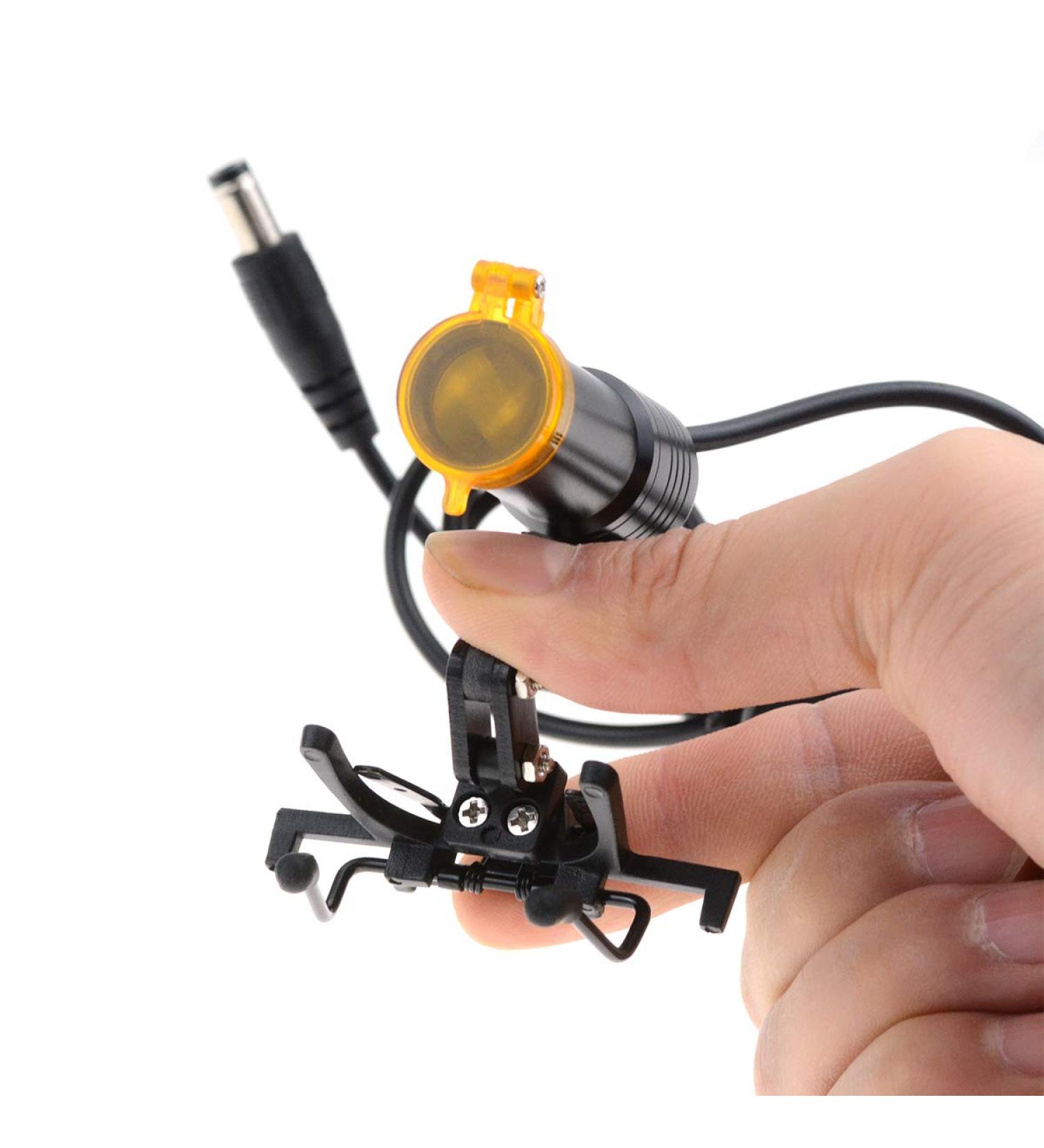 OUBO 3W Clip Clamp LED Head Light Lamp for Dental Binocular Loupes Glasses Tool  - Buy Online on GoSupps.com