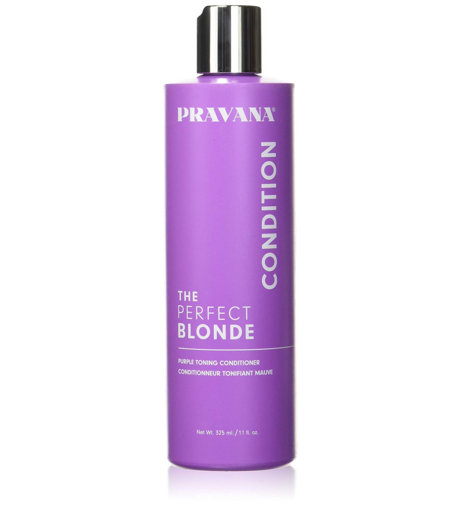 Pravana Perfect Blonde Purple Toning Conditioner - 10.1 oz - Buy Online on GoSupps.com