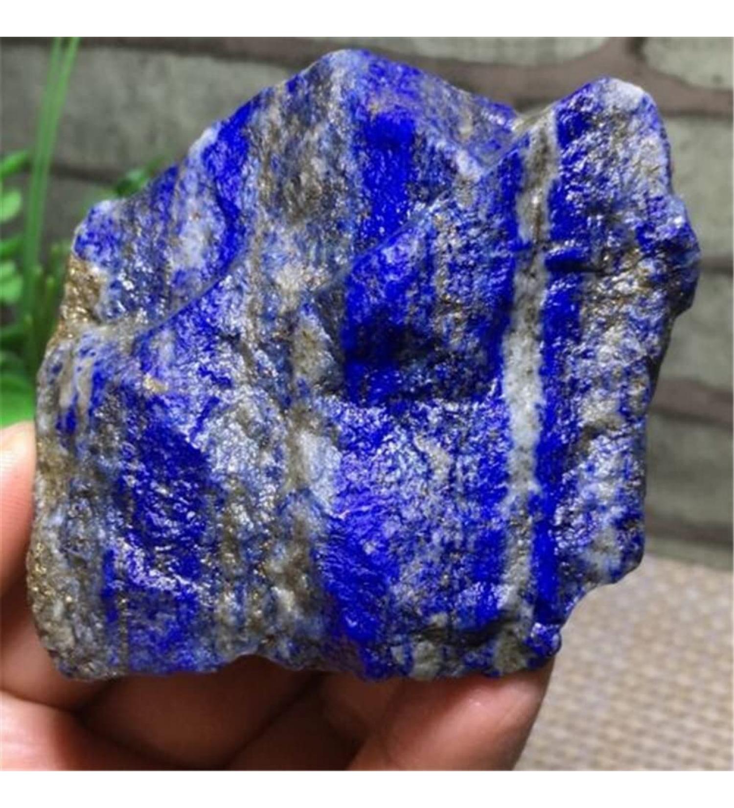 Natural Lapis Lazuli Quartz raw oreCan be Used for (Size : 400-450g) HOMEZHOU (Size : 900-1000g) - Buy Online on GoSupps.com