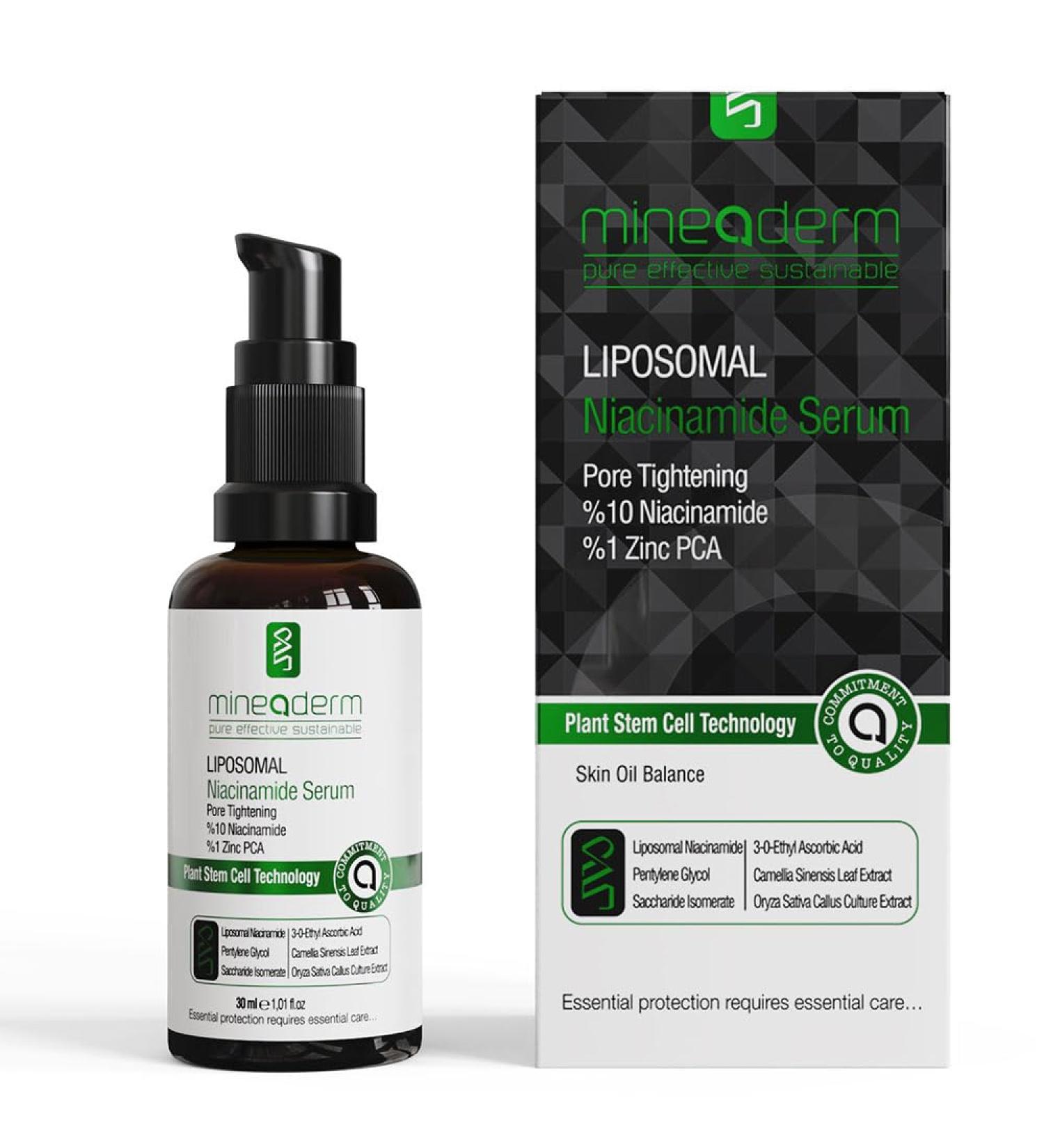Mineaderm Liposomal Niacinamide Serum Pore Tightening Liposom10 Niacinamide Serum - Buy Online on GoSupps.com
