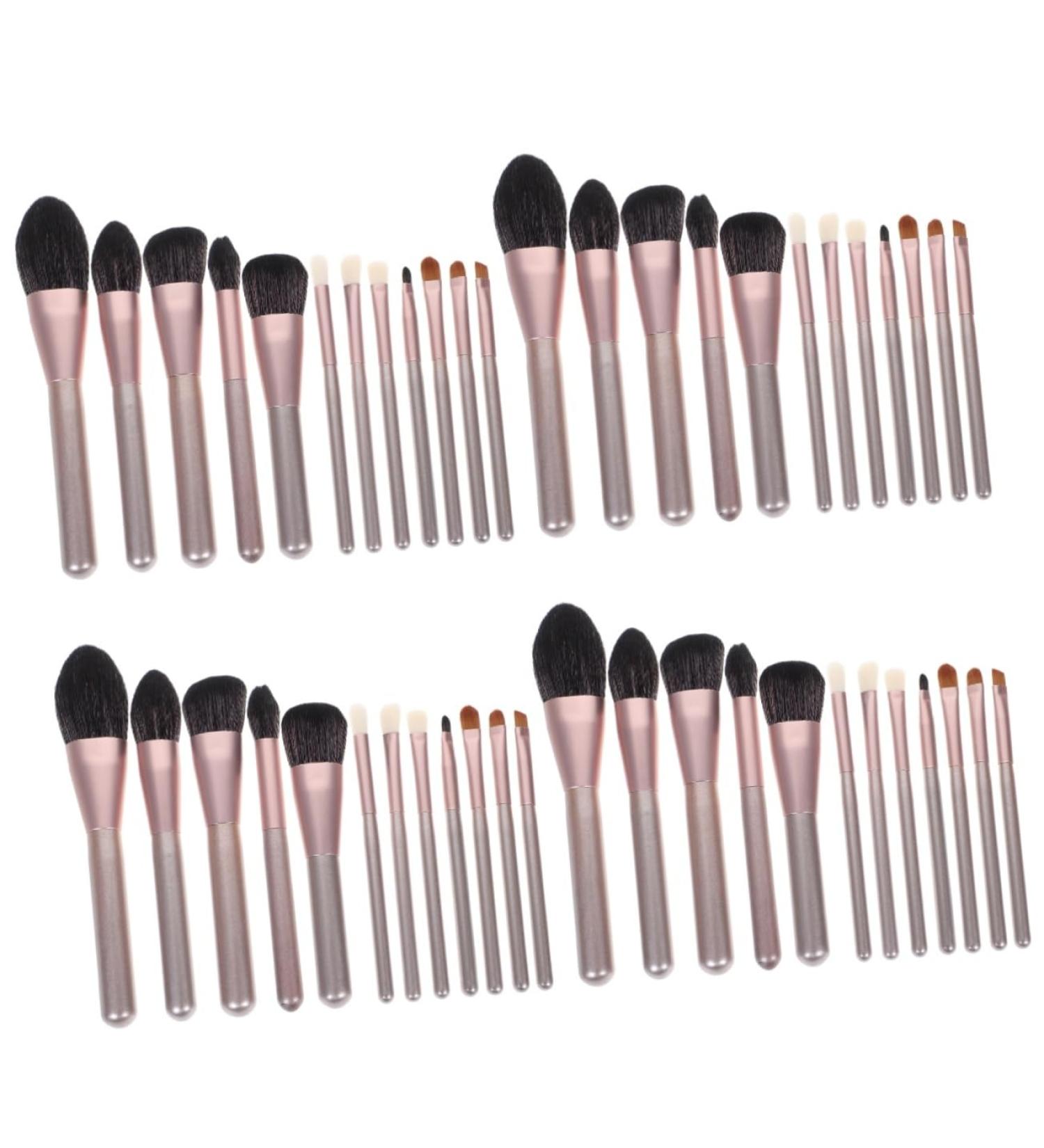 FRCOLOR 4 Sets Makeup Brush Set Blending Brush for Cosmetic Eye Brush Eyeshadow Brush Beauty Kit Blush Brush Makeup Tool Girls Suit Powder Brush Miss Man-made Fiber Bristles Long Handle - Buy Online on GoSupps.com