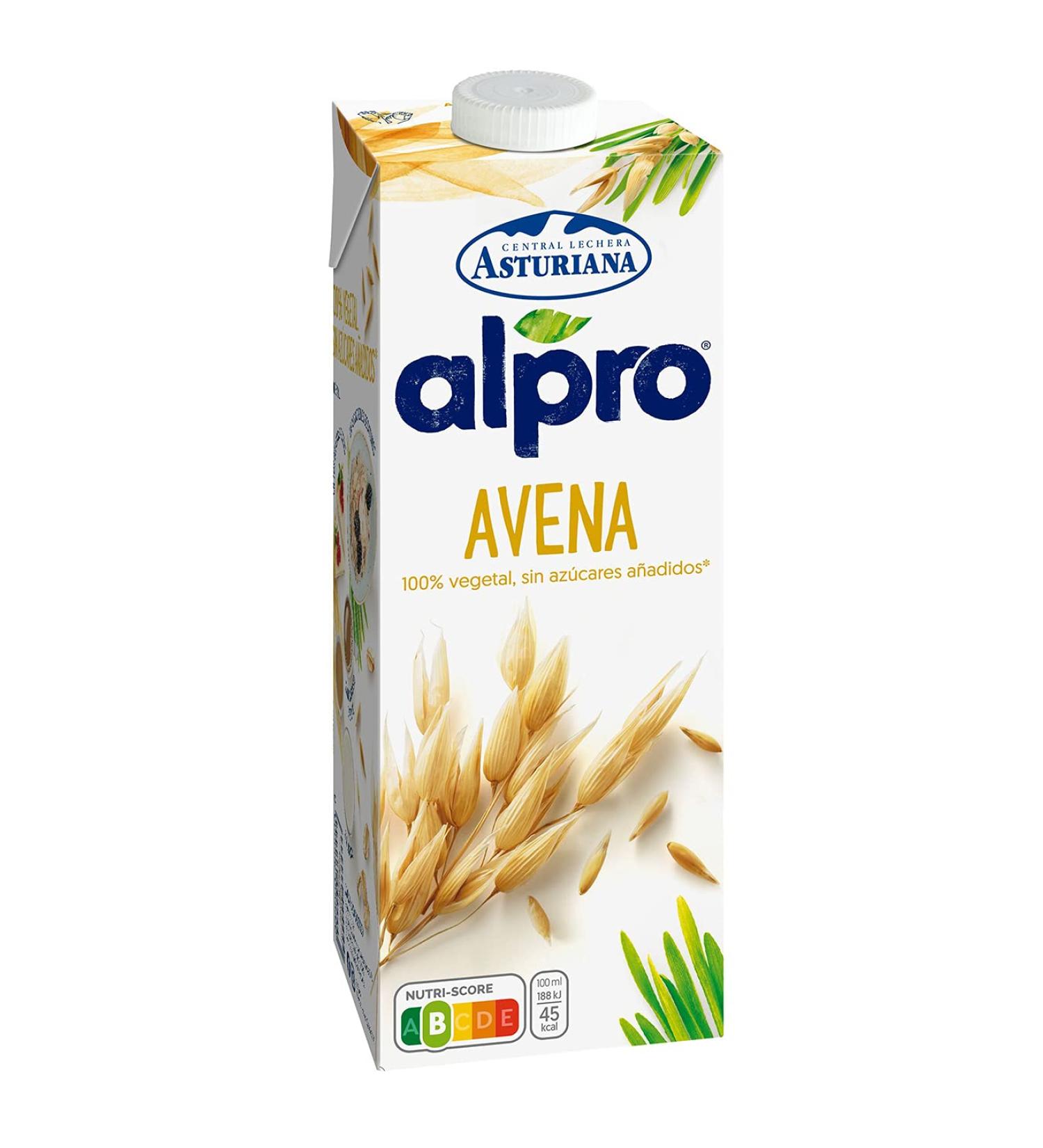 Leche Original De Avena Asturiana Alpro Brick 1L