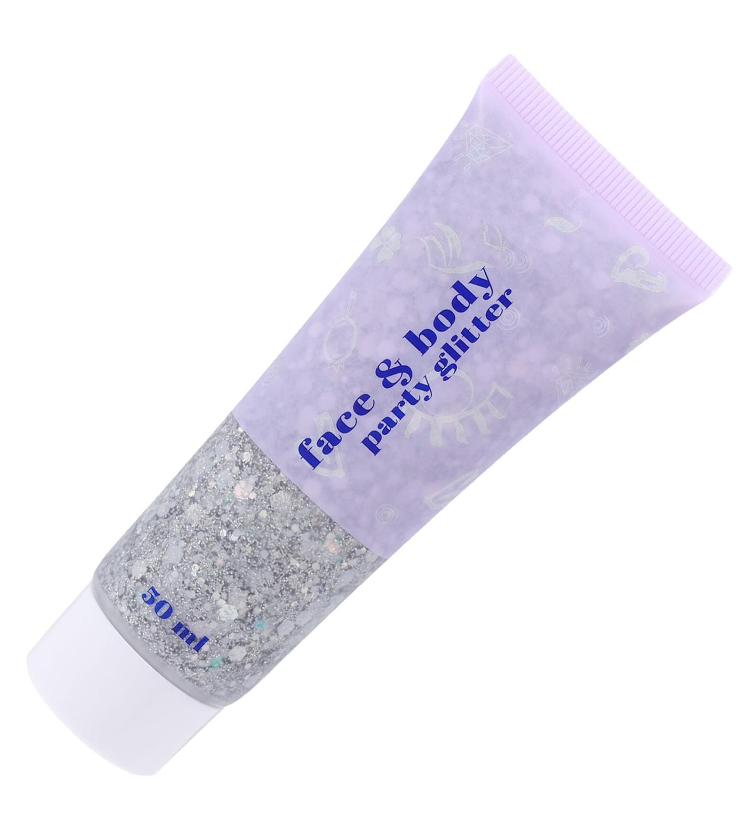  Healvian Healvian Glitter Gel for Makeup Body Face Hair Holographic Glitter Liquid 50 ml - Buy Online on GoSupps.com