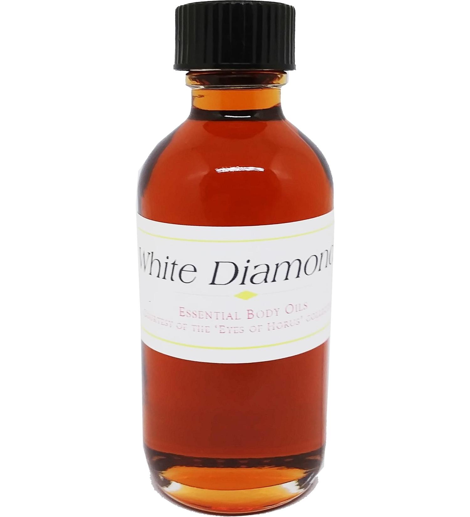 White Diamonds - Type ET For Women Scented Body Oil Fragrance Regular Cap - Brown - 2 oz. - ID#23239 2 Fl Oz (Pack of 1)