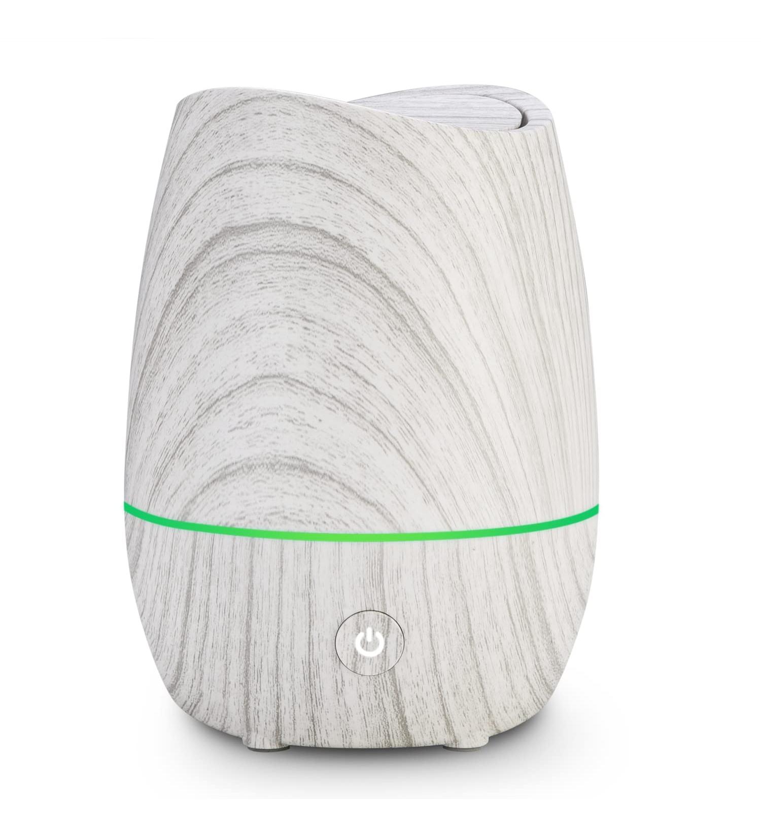 300ml Essential Oil Diffuser - Premium 5-in-1 Humidifier & Aroma Diffuser | Quiet 7 LED Colors Auto-Off Safety - Natural Home Fragrance - Buy Online on GoSupps.com