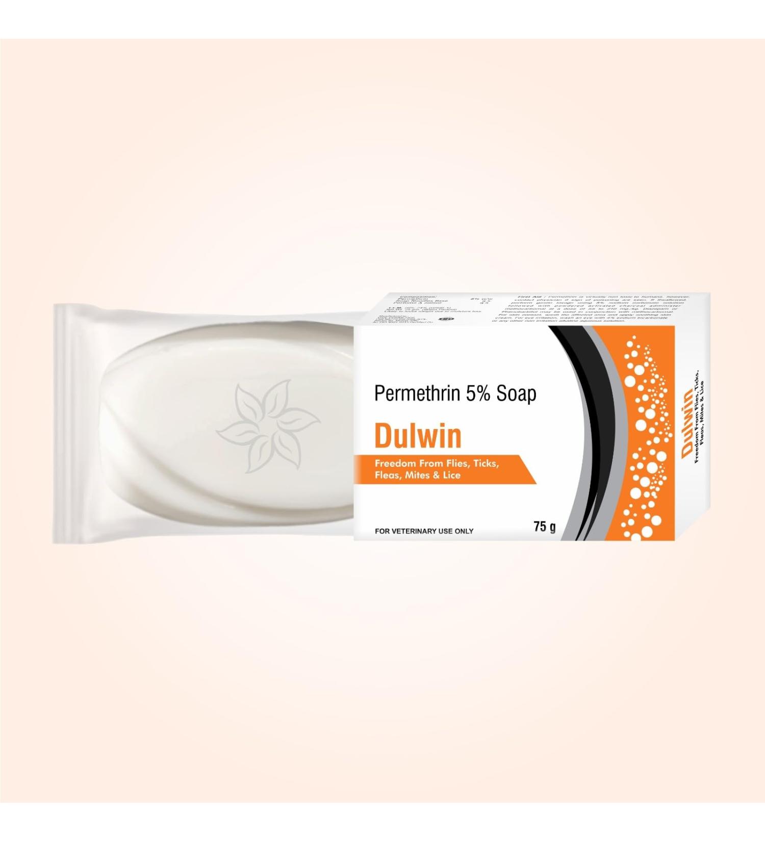 HB Dulwin Scented Soap Bar 75 Grams Anti Scabies Soap bath soap Unisex Fragrance Set of 1 - Buy Online on GoSupps.com