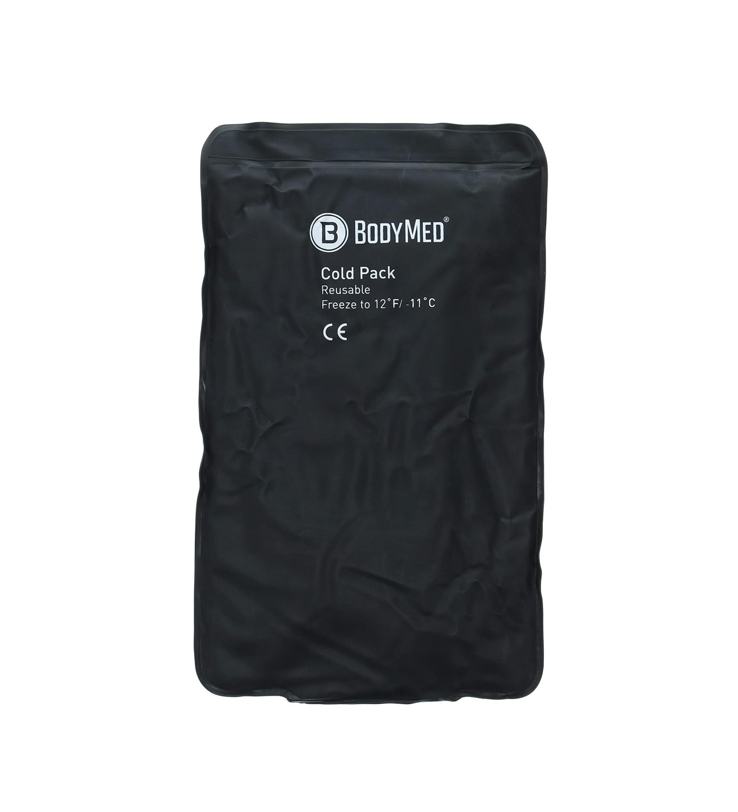 BodyMed Heavy Duty Black Urethane Cold Pack - Reusable Flexible Ice Pack - Half Size 12 x 7 - Buy Online on GoSupps.com