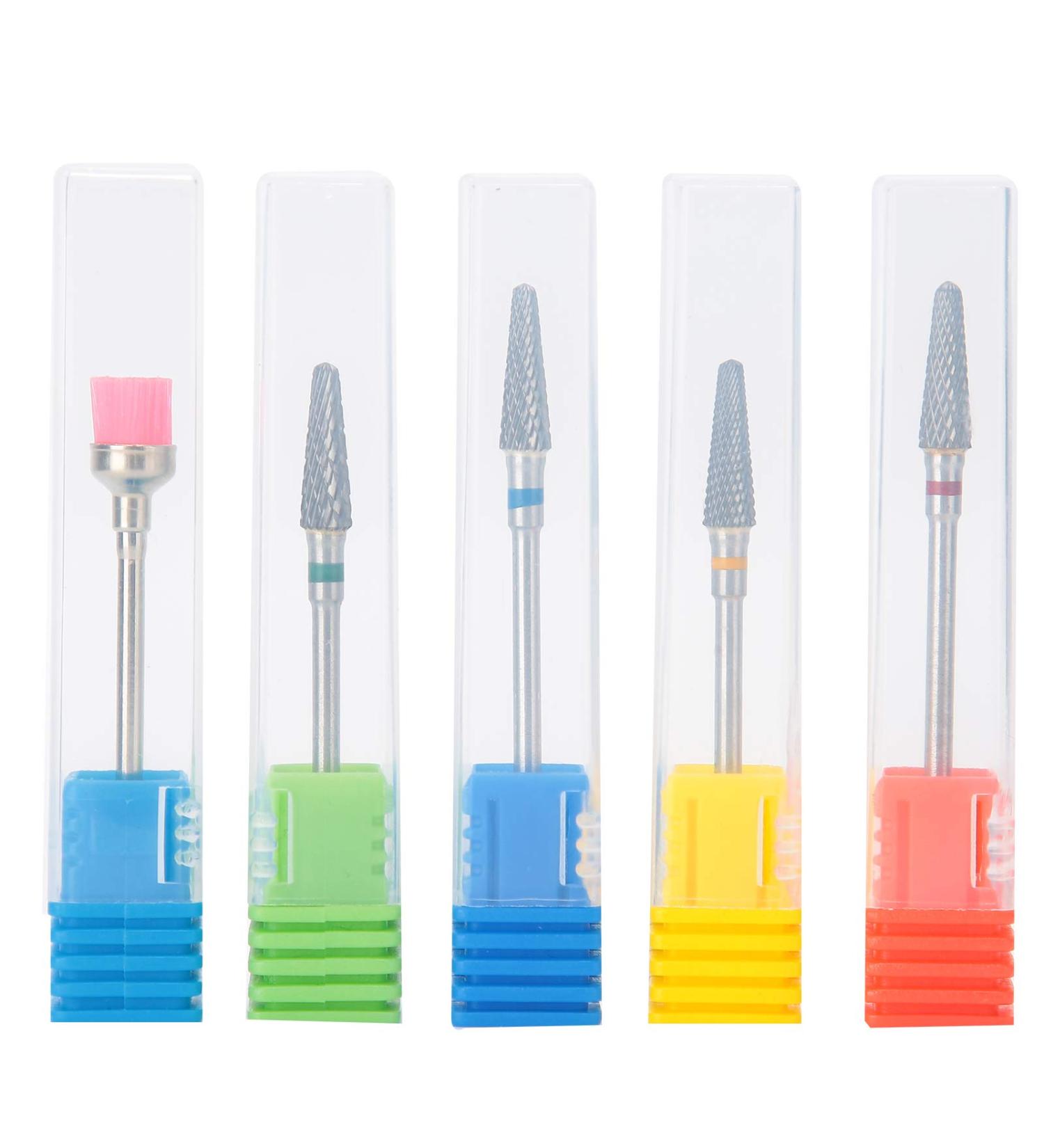 YAOGOHUA Nail Art Drill Bit Manicure Polishing Grinding Head Tungsten Steel Nail Polisher Accessory - Buy Online on GoSupps.com
