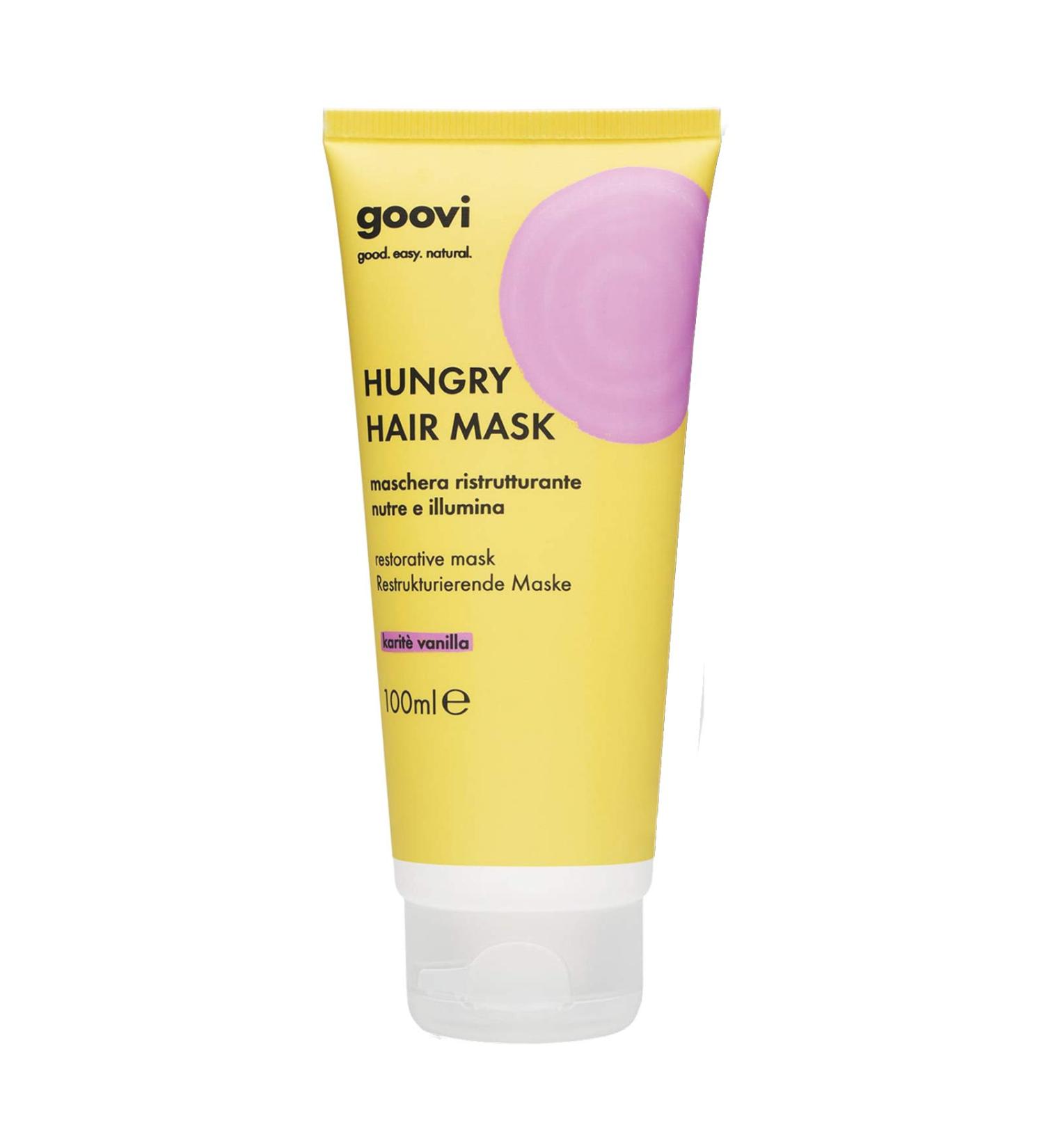 Goovi Hungry Hair Mask Maschera Capelli Ristrutturante Illuminating 100 ml