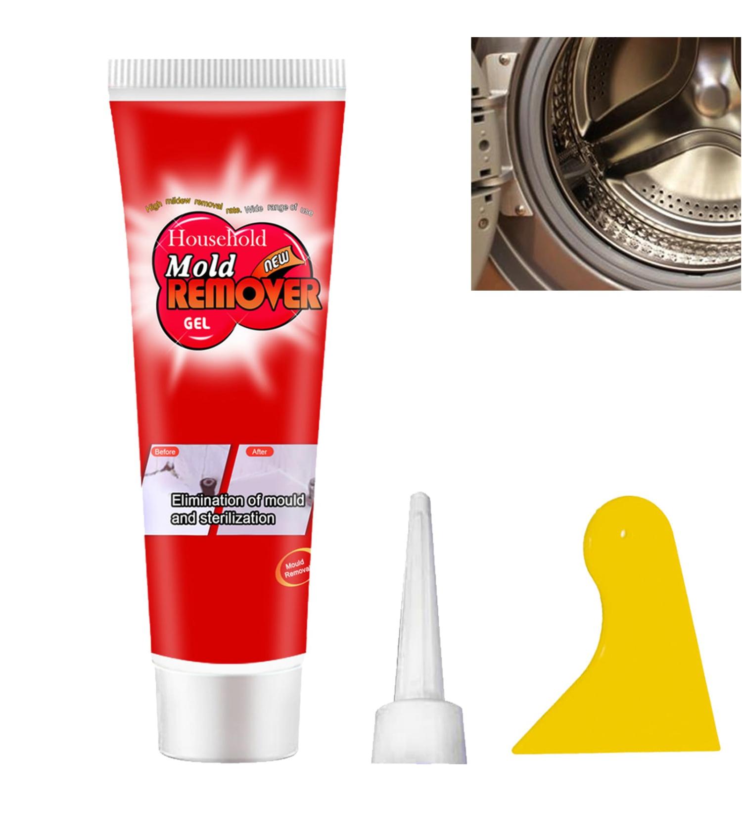 Deep Mould Remover Gel Magic Extreme Gel Mould Extreme Remover Gel Mould Cleaner Gel Mould Extreme Remover Gel Powerful Black Mould Remover Mould Magic Gel 120g With a Scraper - Buy Online on GoSupps.com