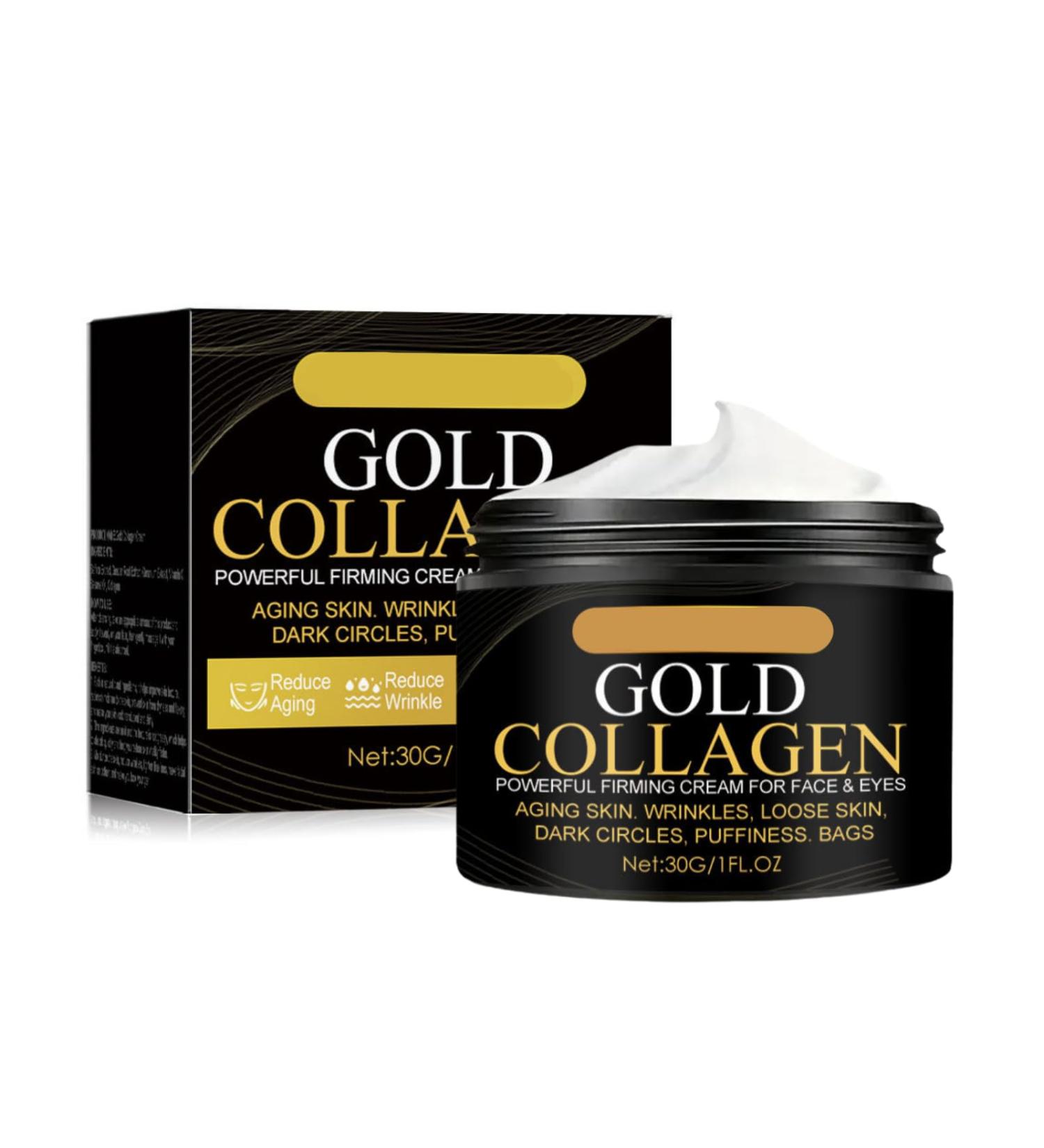 24K Collagen Anti Wrinkle Face Cream - Moisturiser Face Women - Collagen Cream for Face - Face Moisturizer for Dry Skin - Anti Wrinkle Cream for Women - Buy Online on GoSupps.com