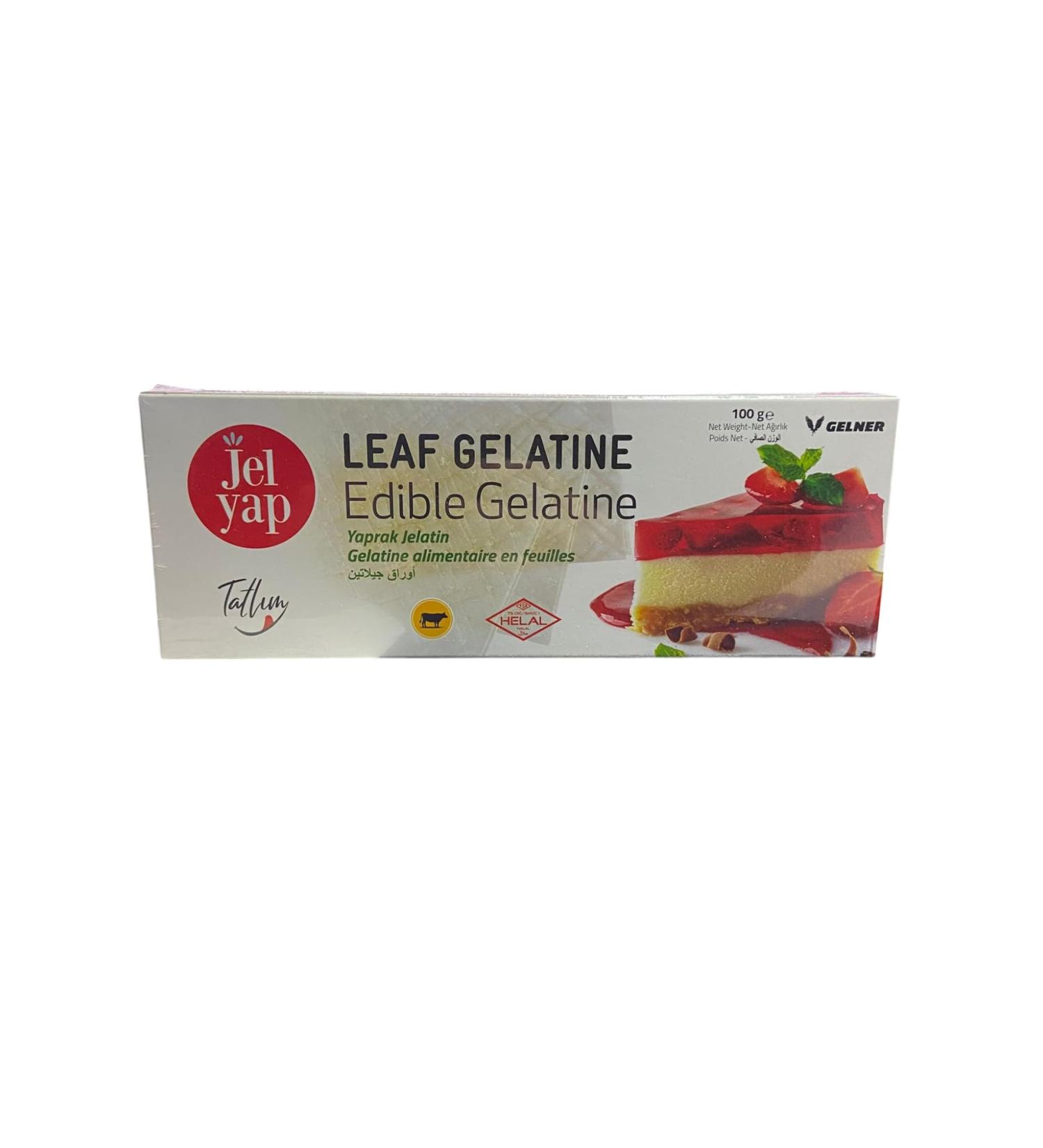 Halal Beef Gelatin - 100 g - 21 Sheets - Bronze