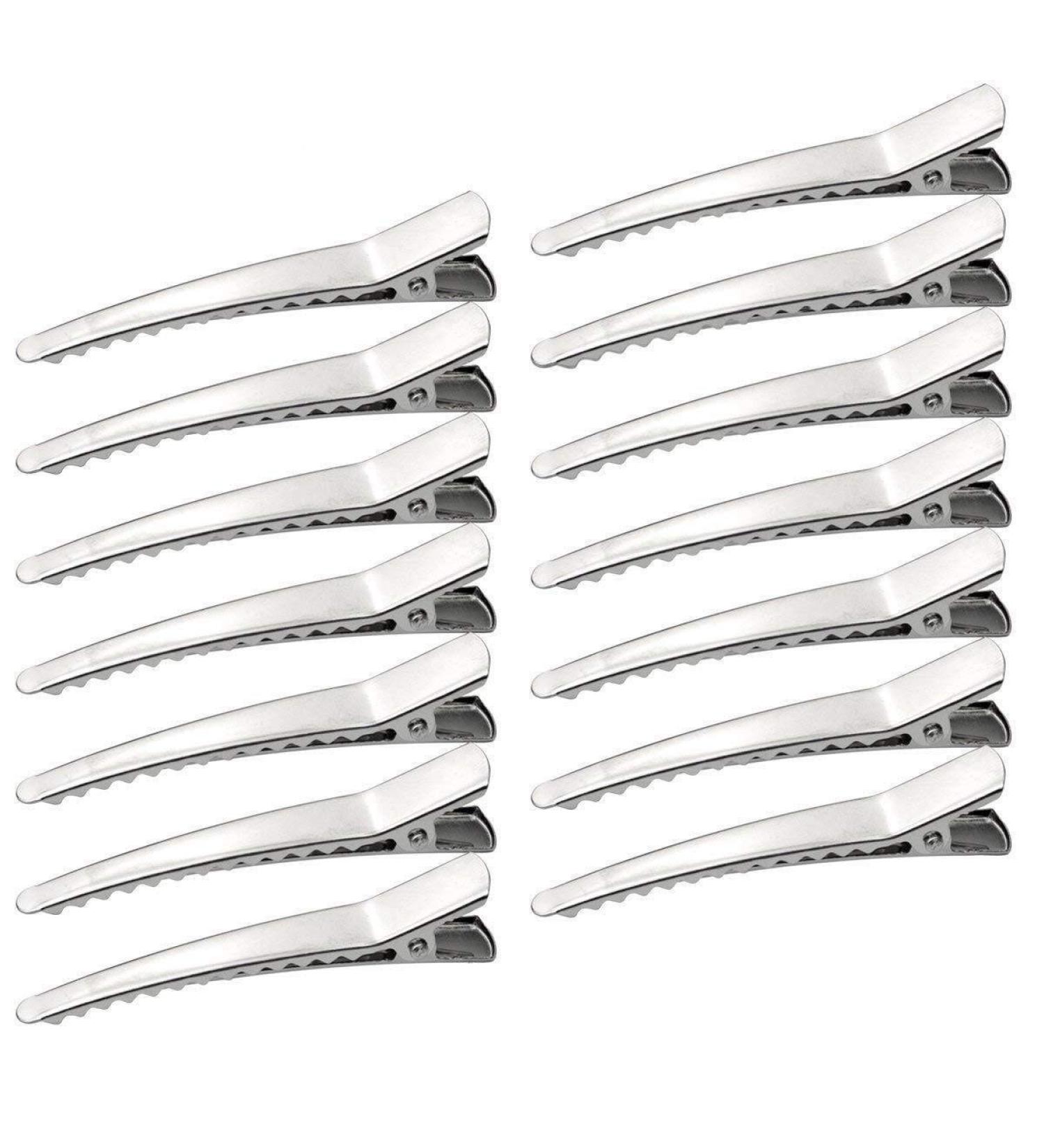 50 Pack 6 cm Alligator Hair Clips - Metal Hairpins for Hairdressers & DIY Accessories | Perfect for Girls & Women - Buy Online on GoSupps.com