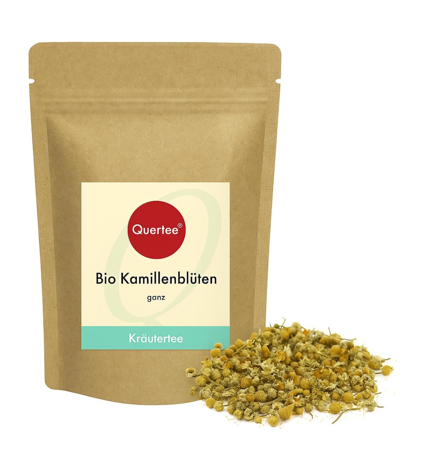  Quertee Quertee Organic Chamomile Tea - Whole Chamomile Flowers - 500g - Buy Online on GoSupps.com