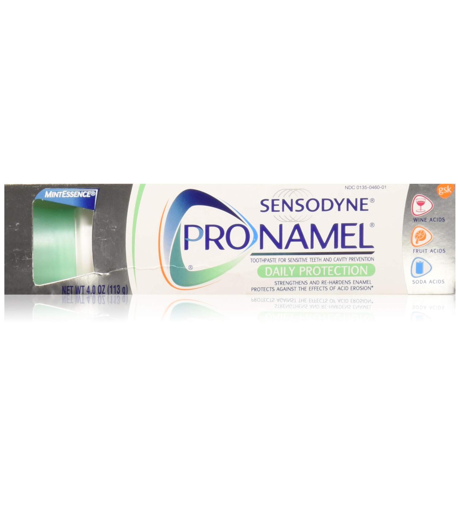 Buy Sensodyne Pronamel Mint Essence Toothpaste 4 Oz - Protect Your Enamel & Freshen Breath | International Shipping Available - Buy Online on GoSupps.com