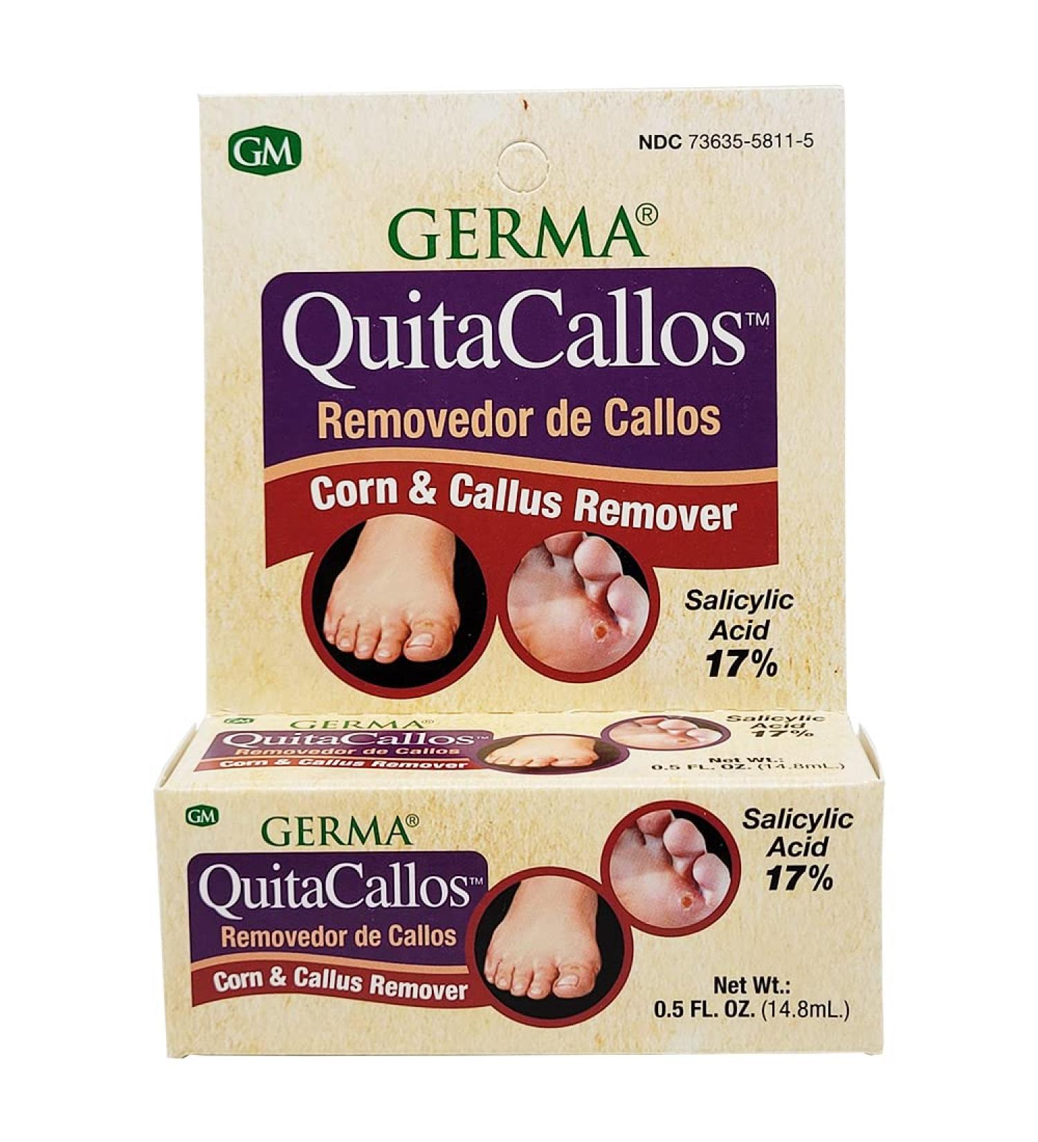 Quita Callos Corn & Callus Remover - 0.5 FL OZ (14.8mL) - Pack of 1 - Buy Online on GoSupps.com