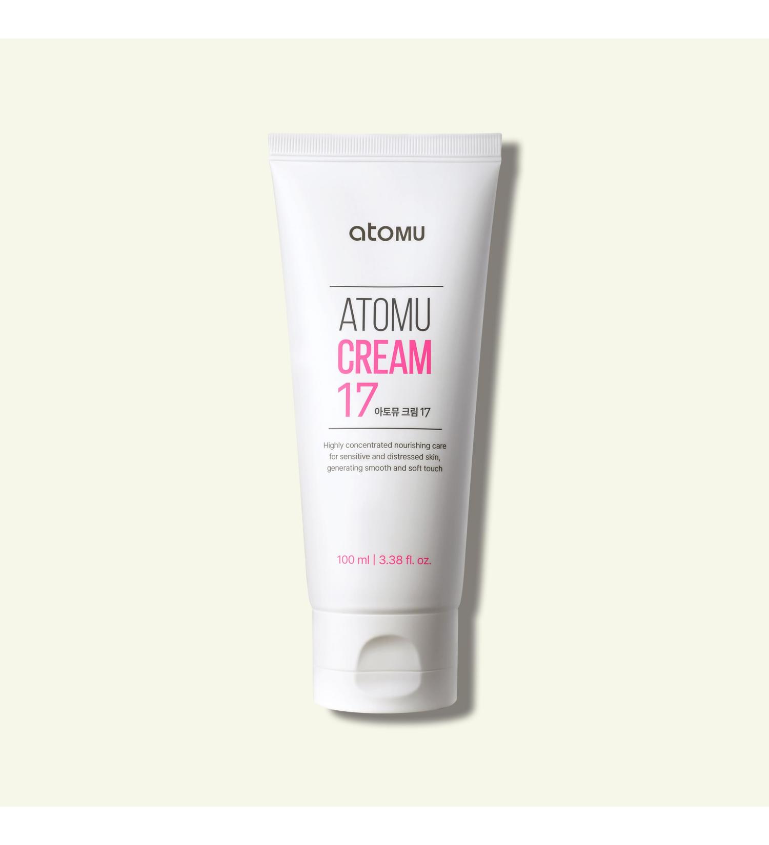 ATOMU Facial Moisturizing Cream 17 - Hydrating Face Moisturizer with Advanced Hyaluronic Acid | 24hrs Ultimate Moisture | 3.4 fl oz - International Shipping Available - Buy Online on GoSupps.com