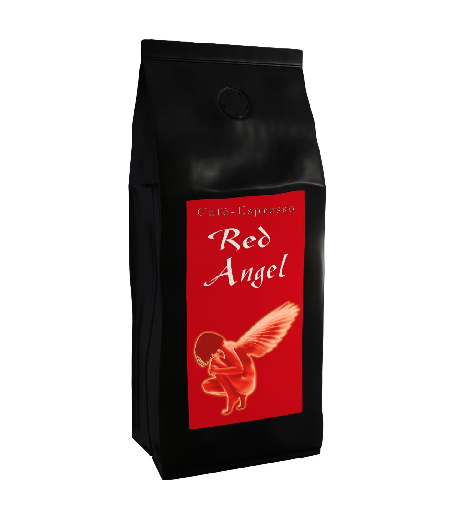  C&T Red Angel Espresso Coffee - The Fiery - Premium Solid Espresso (500g Whole Beans) - Low in Acidity and Well Tolerated Soft and Freshly Roasted - Buy Online on GoSupps.com
