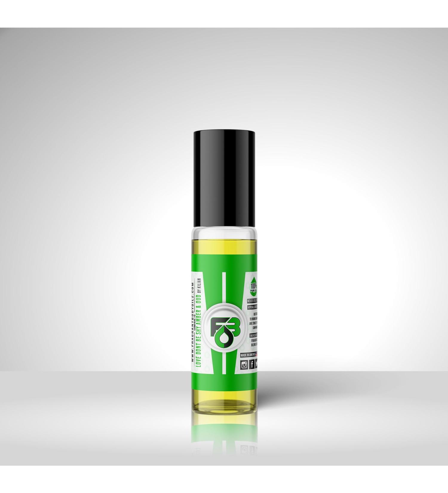 Impression of Love Dont Be Shy Amber & Oud Unisex Body Oil Perfume Oil Perfume Cologne Fragrance Uncut Undiluted No alcohol 100% Pure Oil