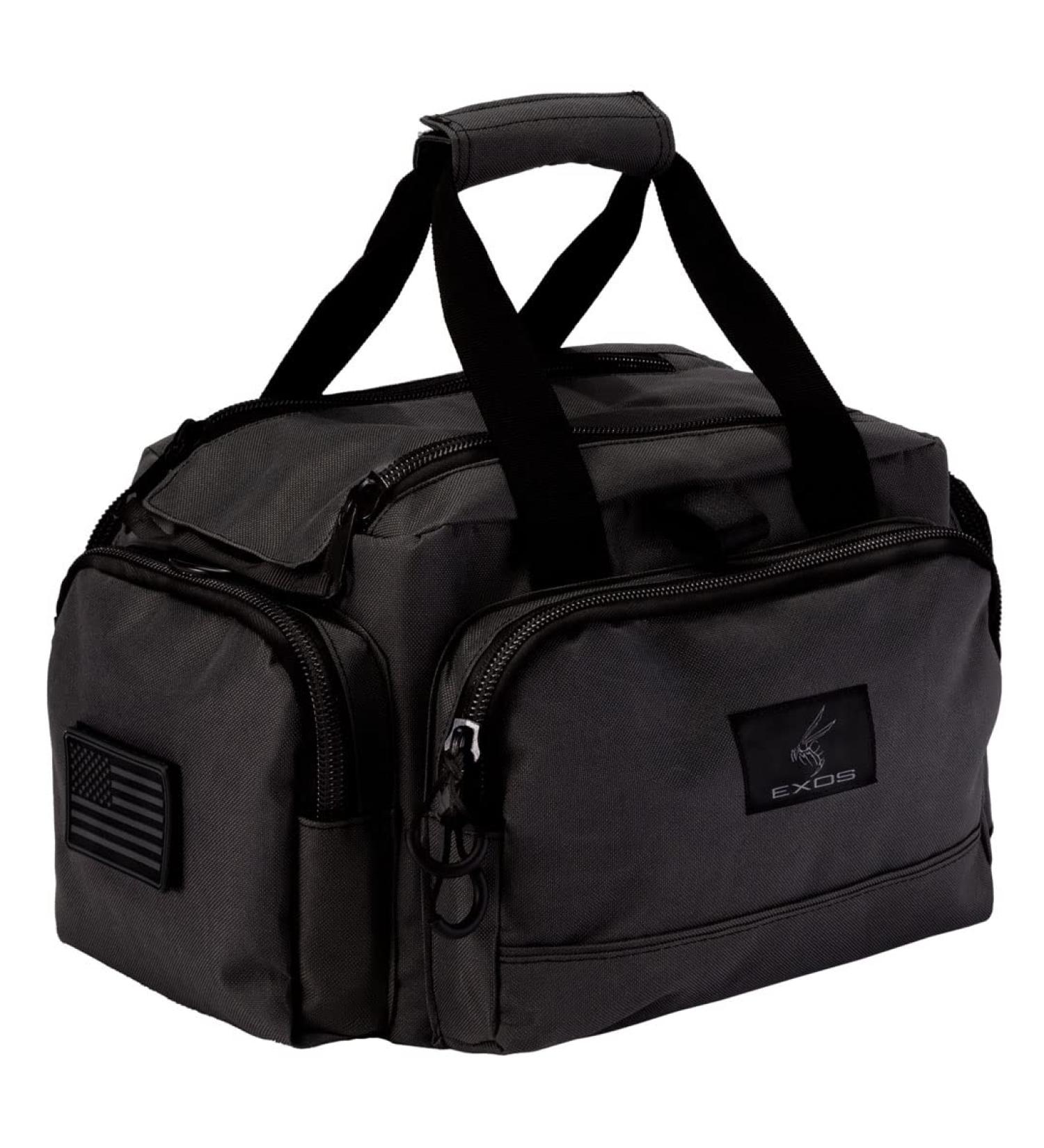 Exos Range Bag with Free Subdued USA Flag Patch - Black - Buy Online on GoSupps.com