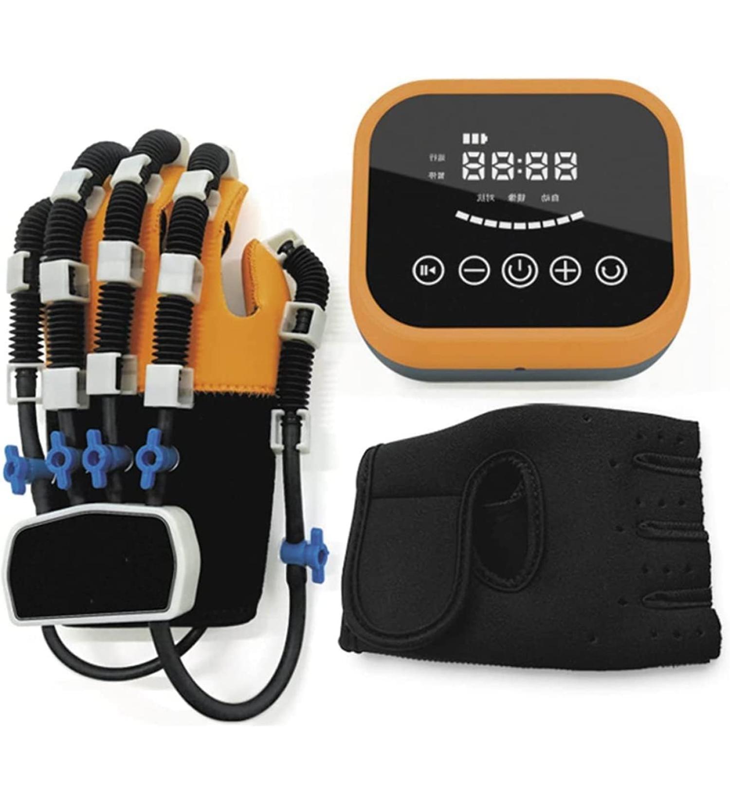 Electric Finger Hand Training Device Rehabilitation Robot Gloves Stroke Hemiplegia Rehabilitation Training Equipment for Training Finger Flexion Correction.(Right) (L) - Buy Online on GoSupps.com