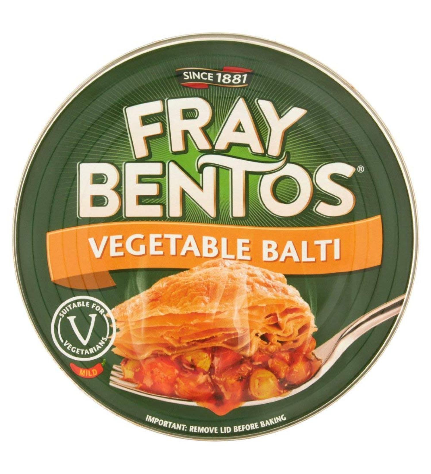 Fray Bentos Vegetable Balti Pie 425g 425 g (Pack of 1)