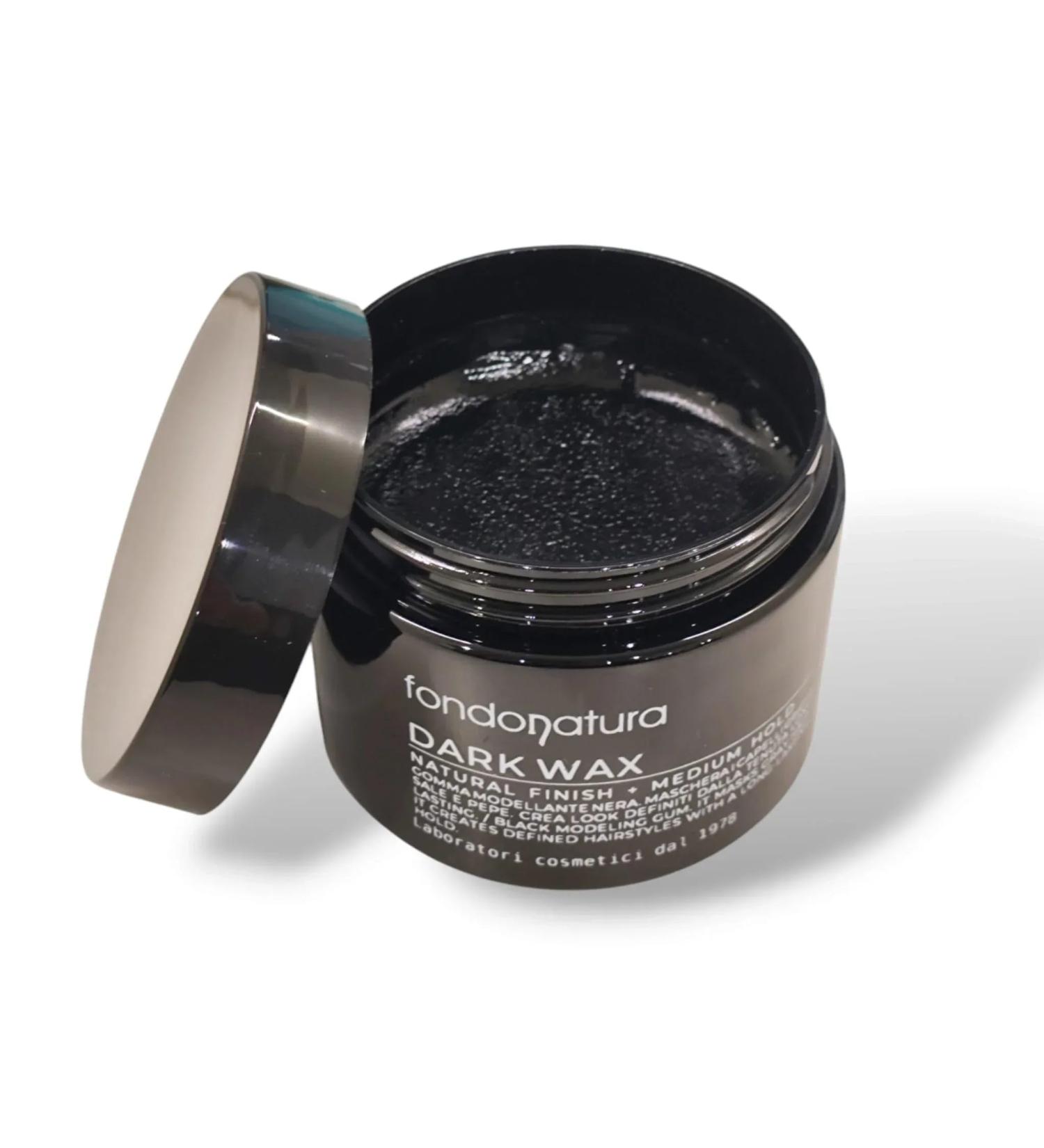 Fondonatura Fondonatura Dark Wax Black Wax 125ml to cover grey or grey hair