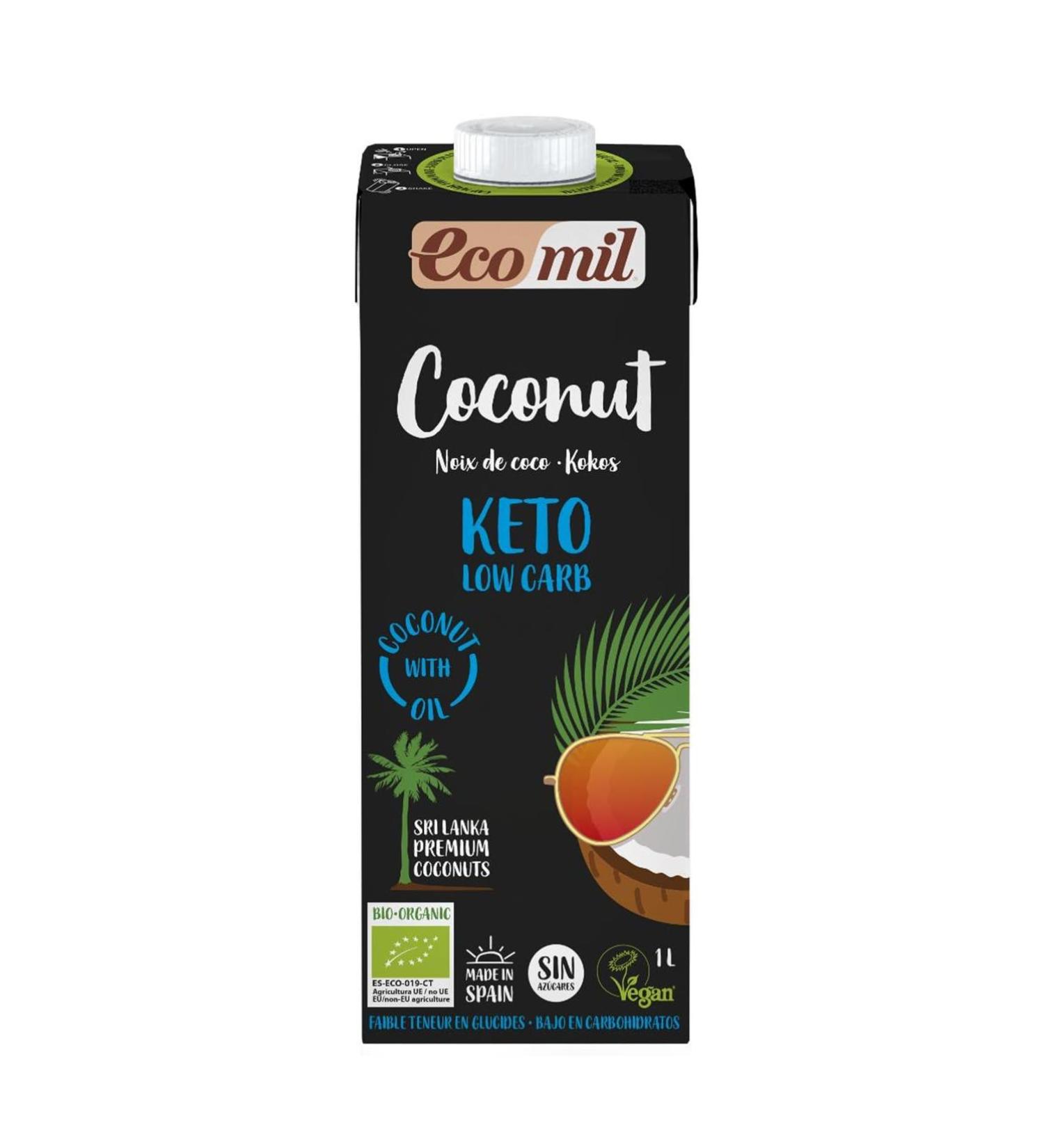 Ecomil coconut drink sugar -free 1l (6)