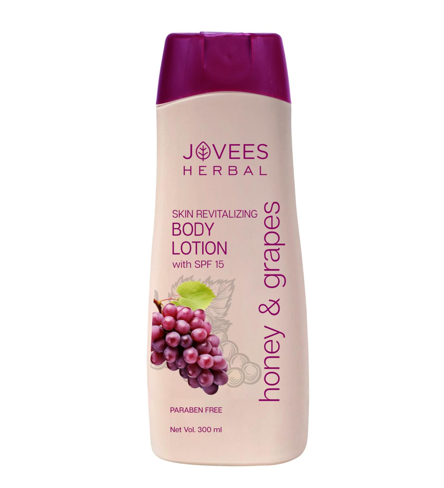 Jovees Honey & Grape Hand & Body Lotion (200ml) - Buy Online on GoSupps.com