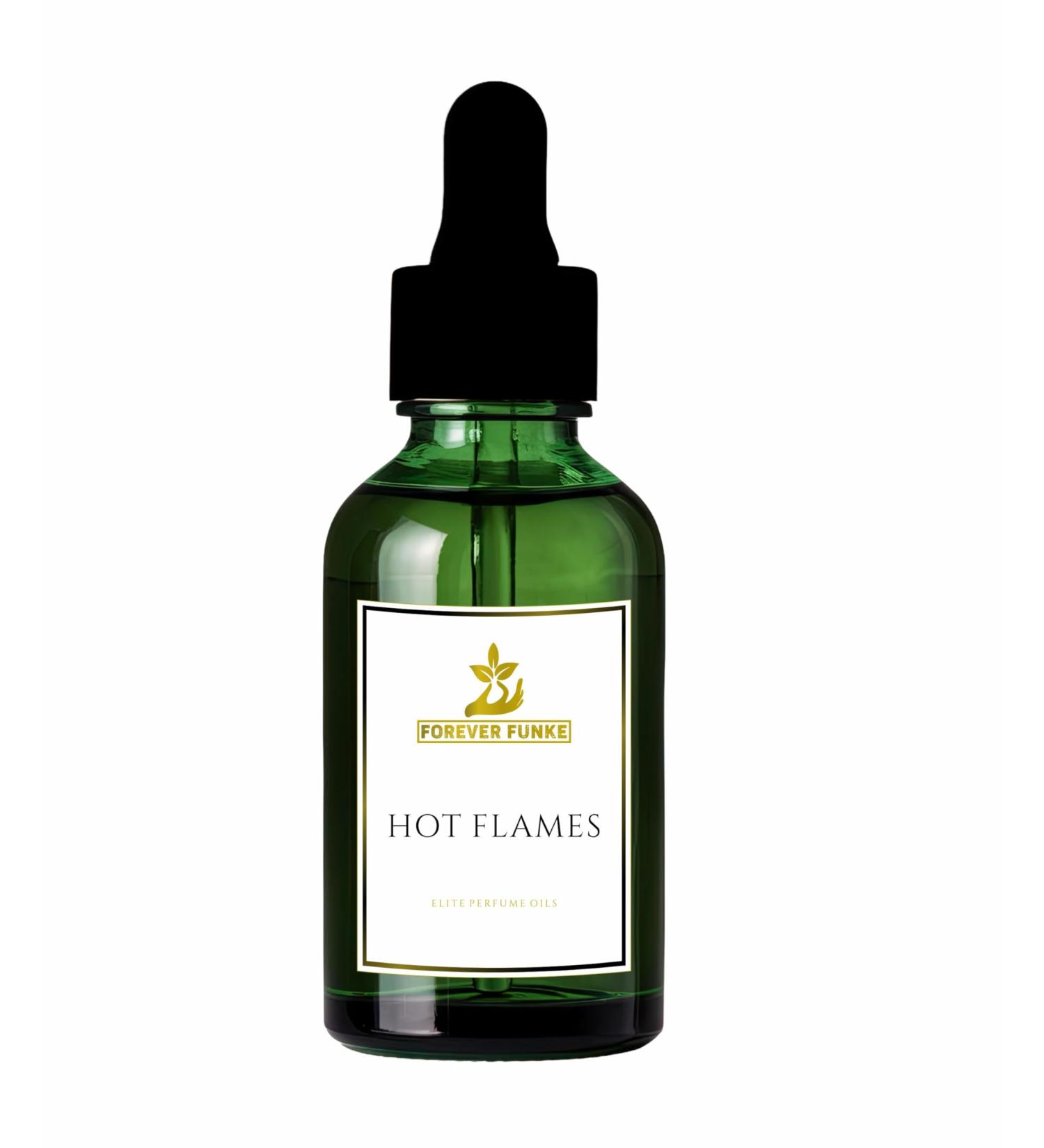 Forever Funke HOT FLAMES: A Roja Elysium Impression Replica Version Fragrance Dupes Concentrated Long Lasting Refillable Dropper 20ml/0.68 Fl Oz Bottle