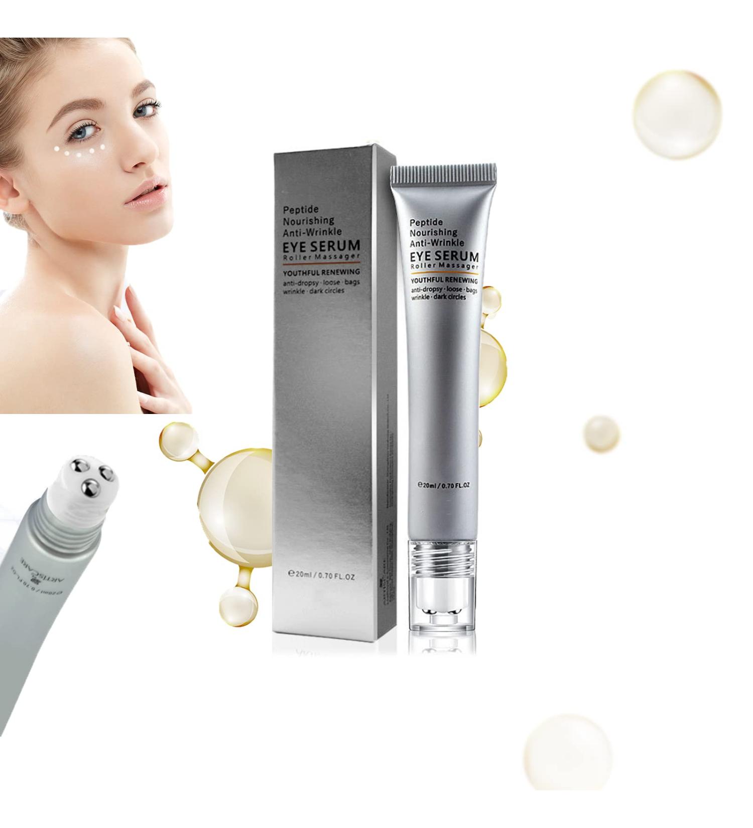 Pyrrhus Hexapeptide Eye Serum - Anti Aging & Firming Cream for Dark Circles and Puffiness - Buy Online on GoSupps.com