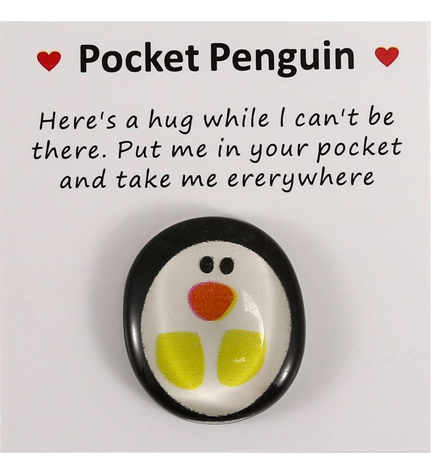 Pocket Penguin Hug - Mini Keepsake Ornament for Lovers, Family, and Friends - Buy Online on GoSupps.com