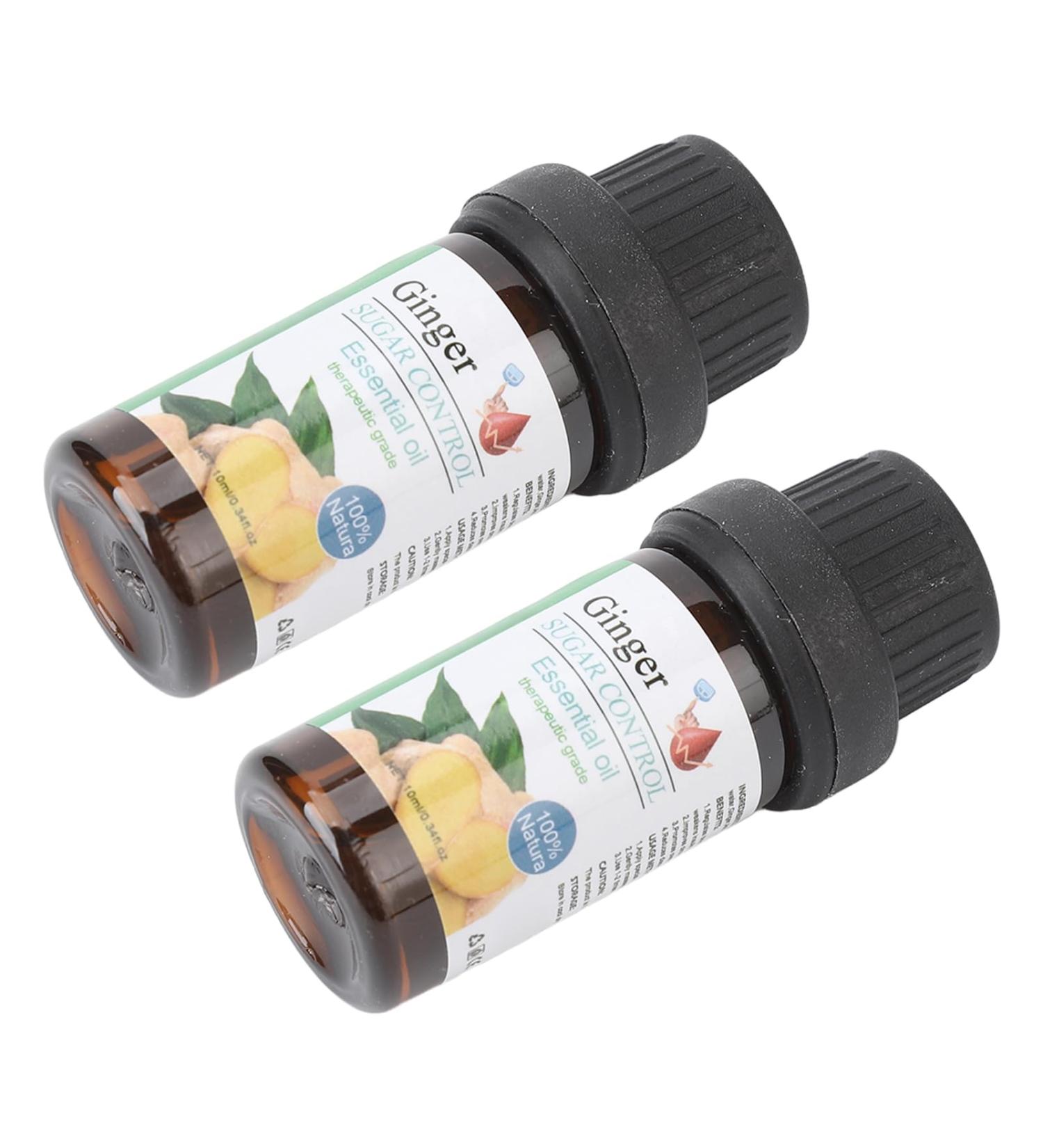 Essential Oil for Sugar Control | Blood Sugar Support - 2 Pack (10ml) | Herbal Travel Solution - Buy Online on GoSupps.com