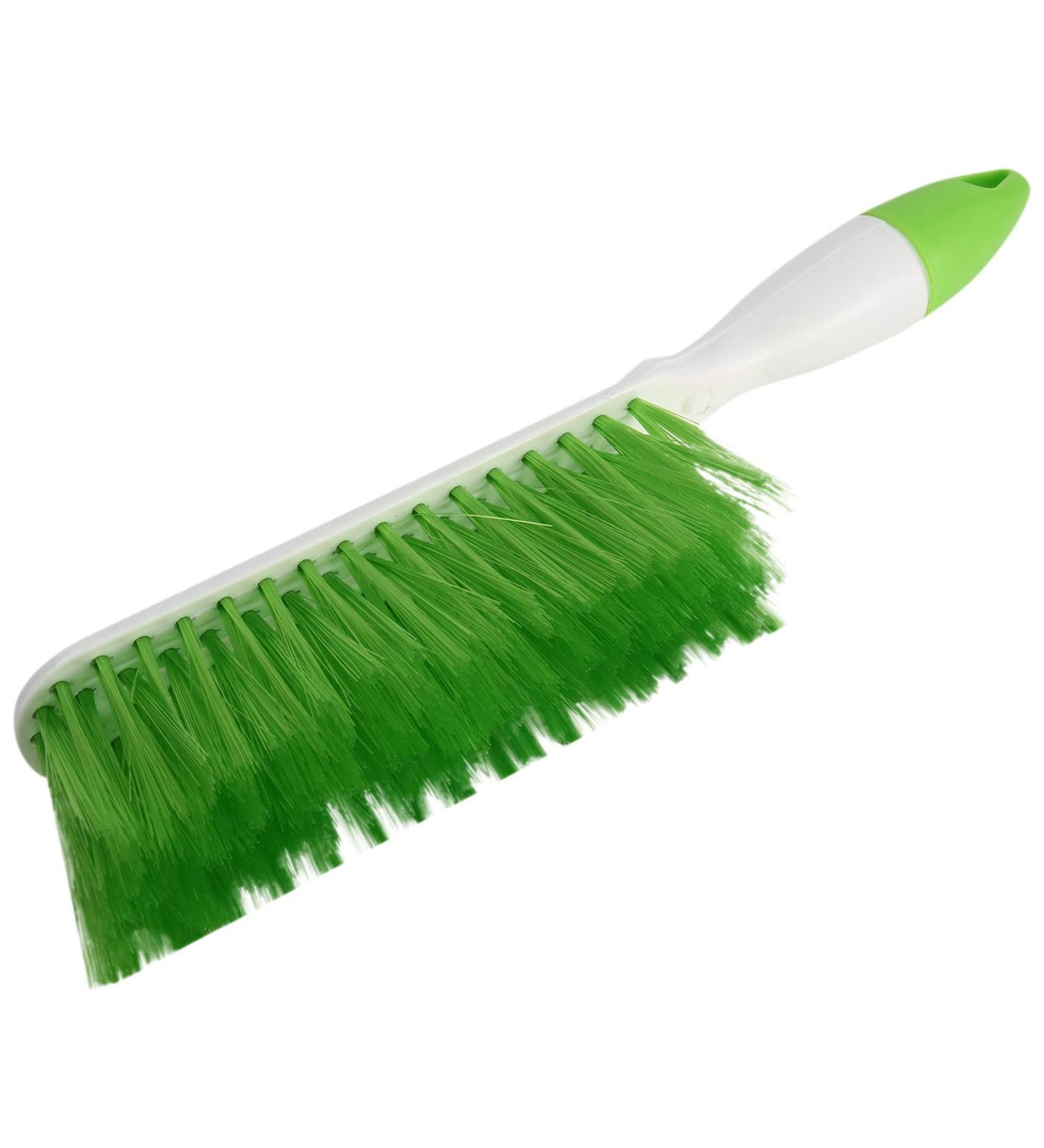 LAMELLIS Bed Sheets Debris Cleaning Brush Soft Bristle Clothes Desk Sofa Duster Small Particles Hair Remover (Green) - Buy Online on GoSupps.com