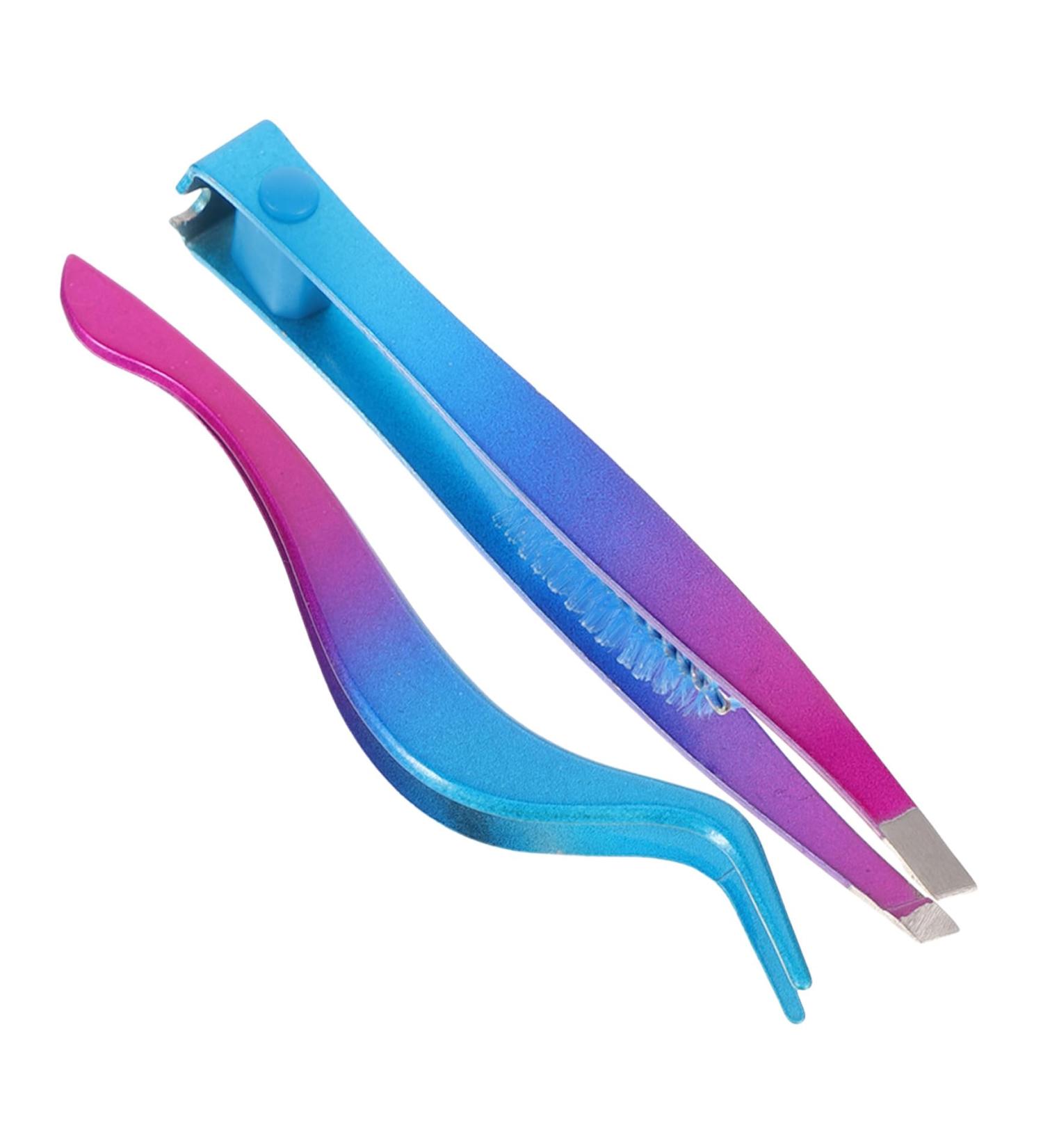 minkissy 1 Set Eyelash Curler Eyebrow Tweezers Precision Tweezer for Eyebrows Eyebrow Trimming Clip Tweezers for Women Facial Hair Beauty Tools Metal Eyebrow Clip Hair Removal Miss - Buy Online on GoSupps.com