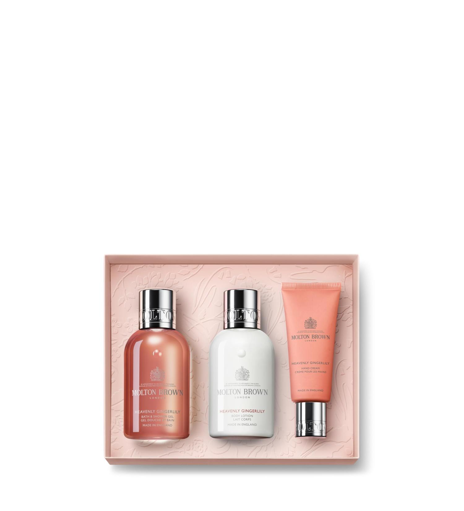 Shop Molton Brown Heavenly Gingerlily Body & Hand Care Gift Set | Luxury International Shipping - Buy Online on GoSupps.com
