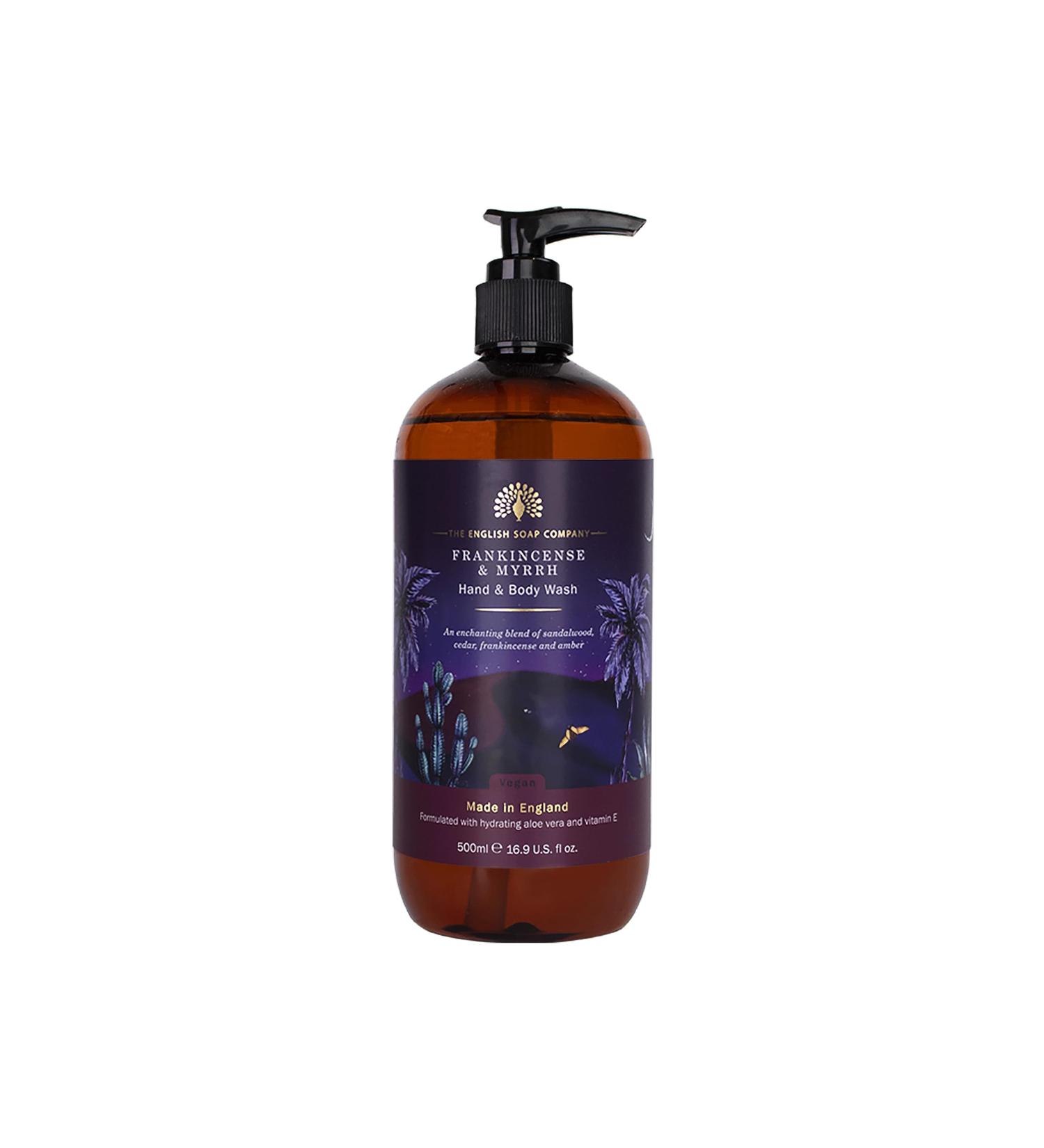 The English Soap Company The English Soap Company FRANKINCENSE & MYRRH Hand & Body Wash 500ml