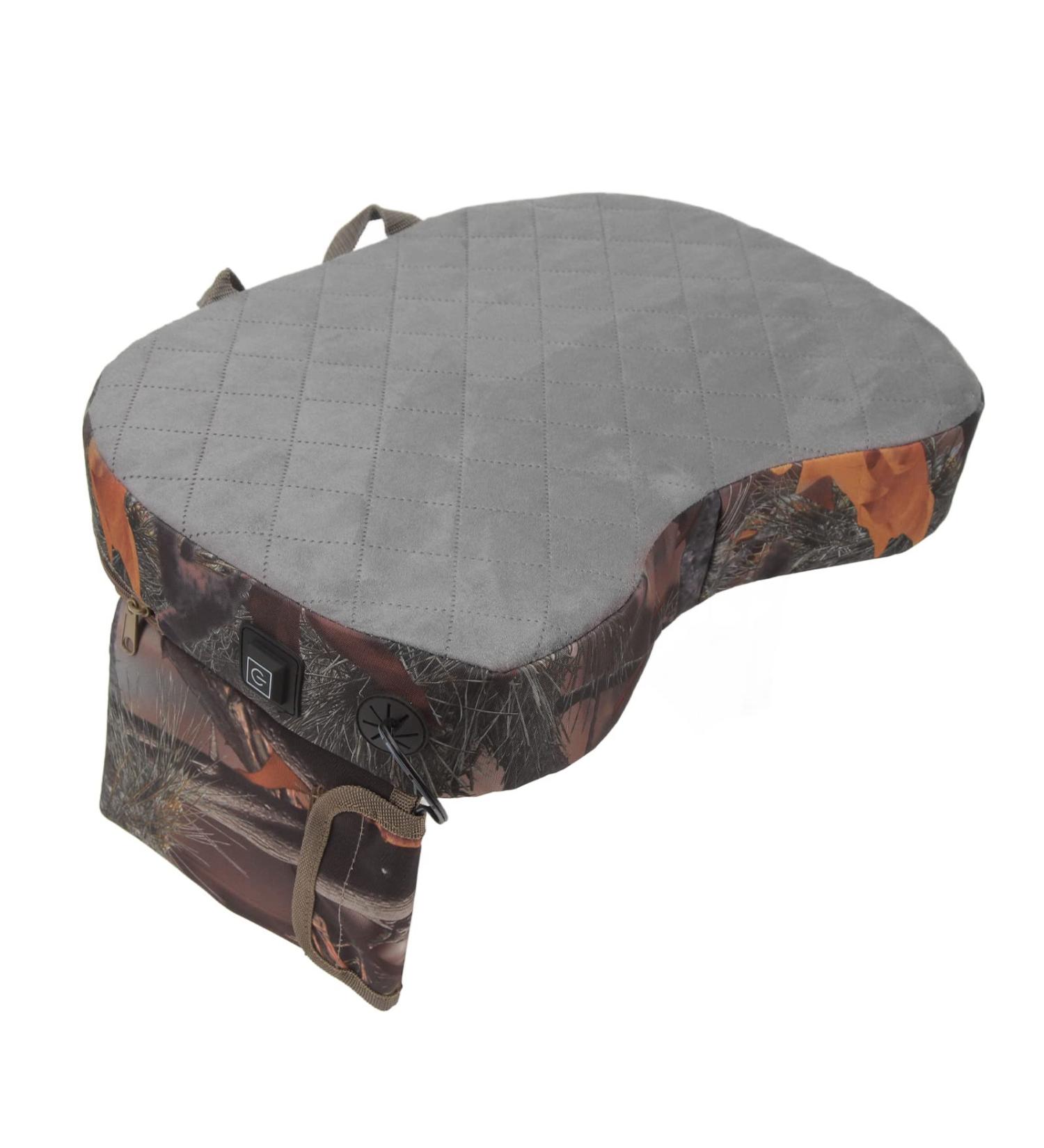 Spyminpoo Portable Heating Cushion - 3 Gears Soft Camouflage Heated Seat for Camping Fishing & Outdoor Events - Buy Online on GoSupps.com