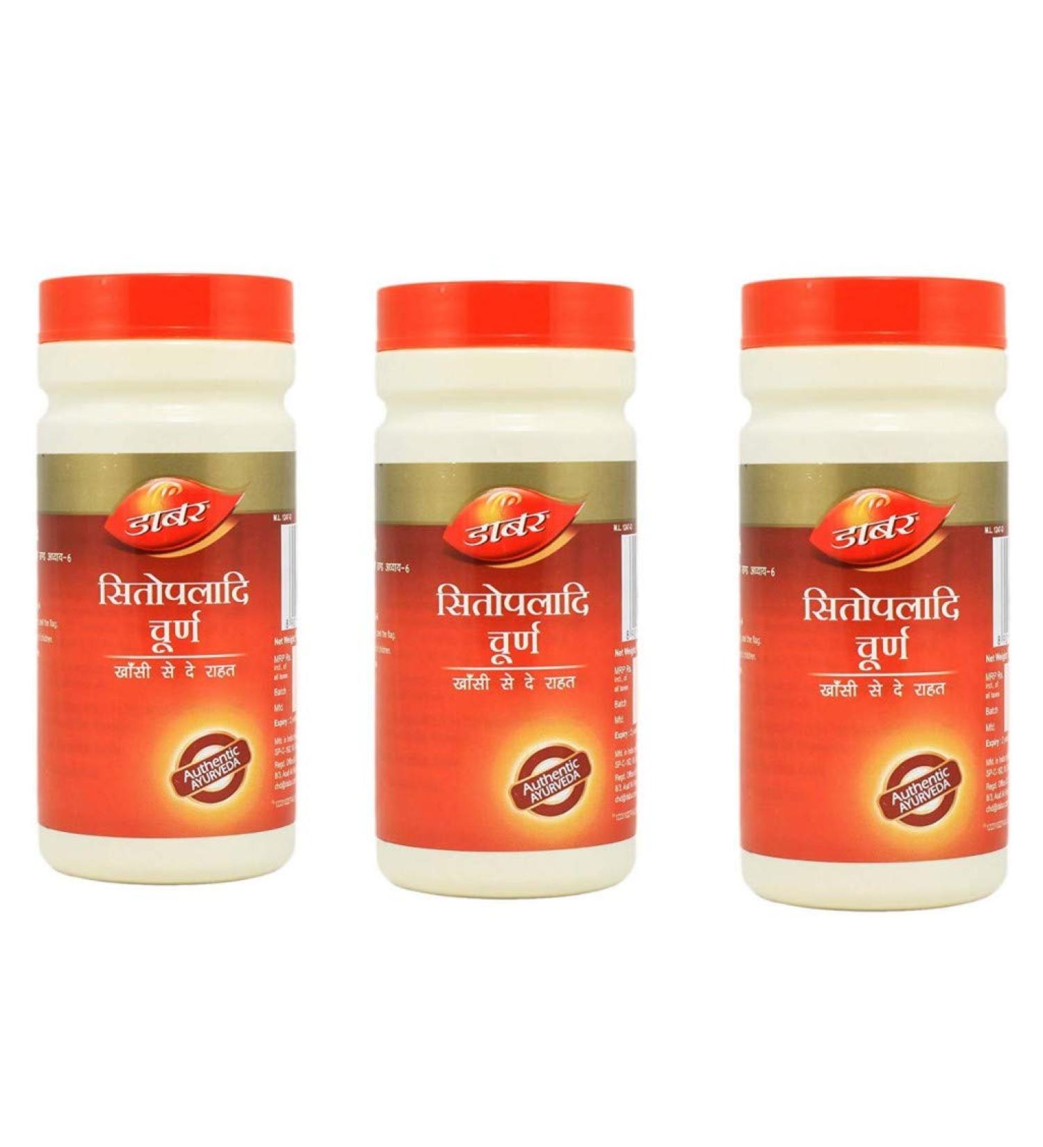 Ayurvedic Sitopaladi Churna Pack of 3 180g
