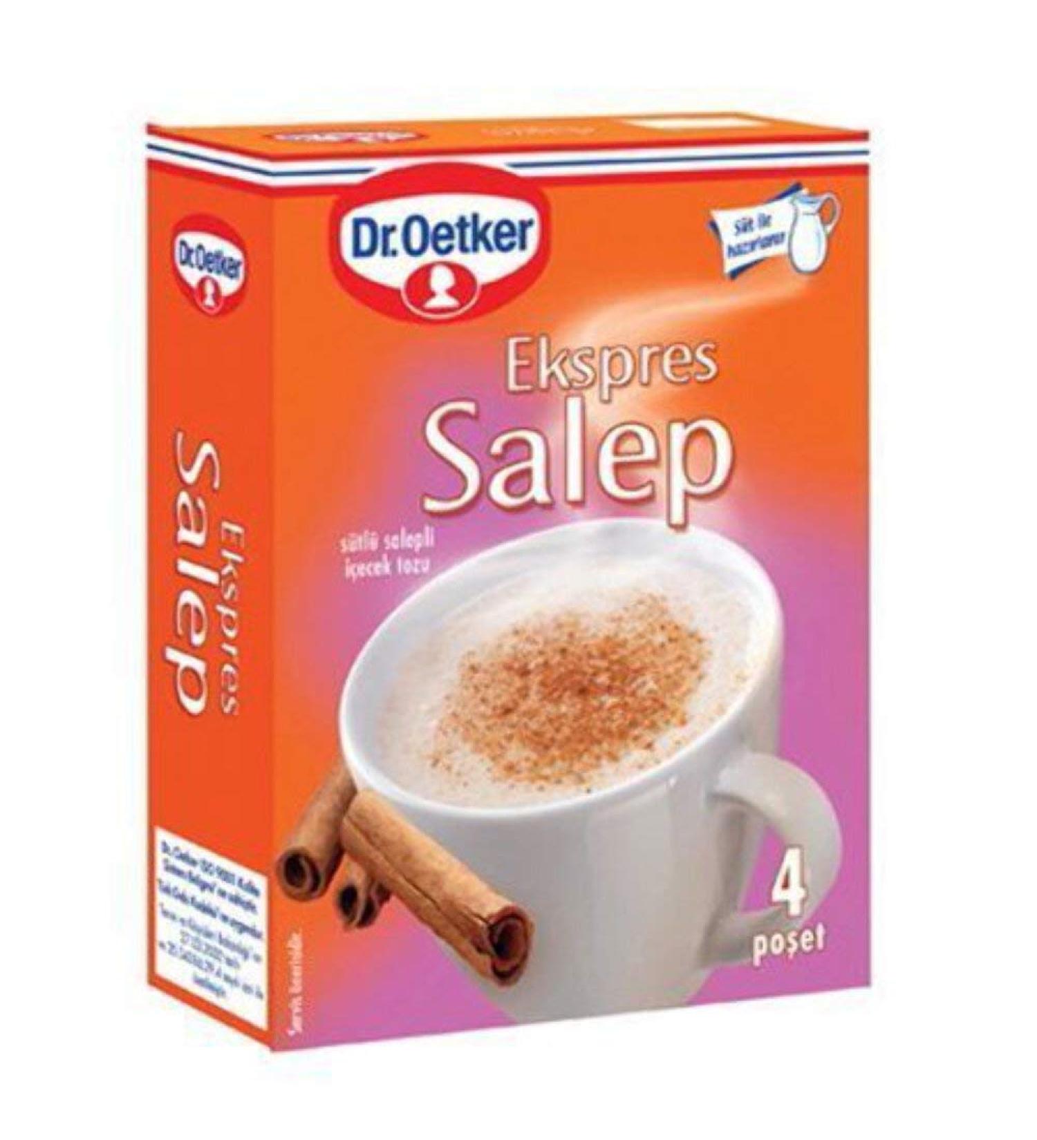 Dr. Oetker Salep Flavoured Instant Powder Drink 4 Pouch 4x20g by Dr. Oetker - Buy Online on GoSupps.com