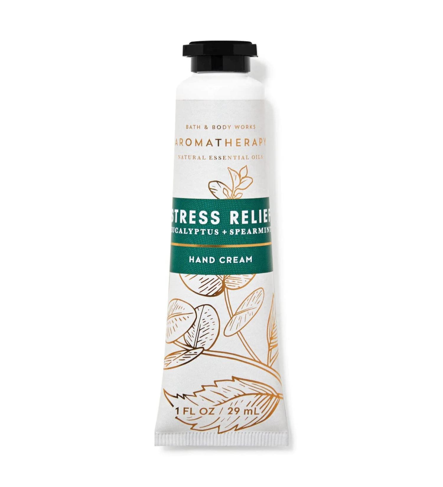 Bath & Body Works Eucalyptus Spearmint Shea Butter Travel Size Hand Cream 1oz (Eucalyptus Spearmint)