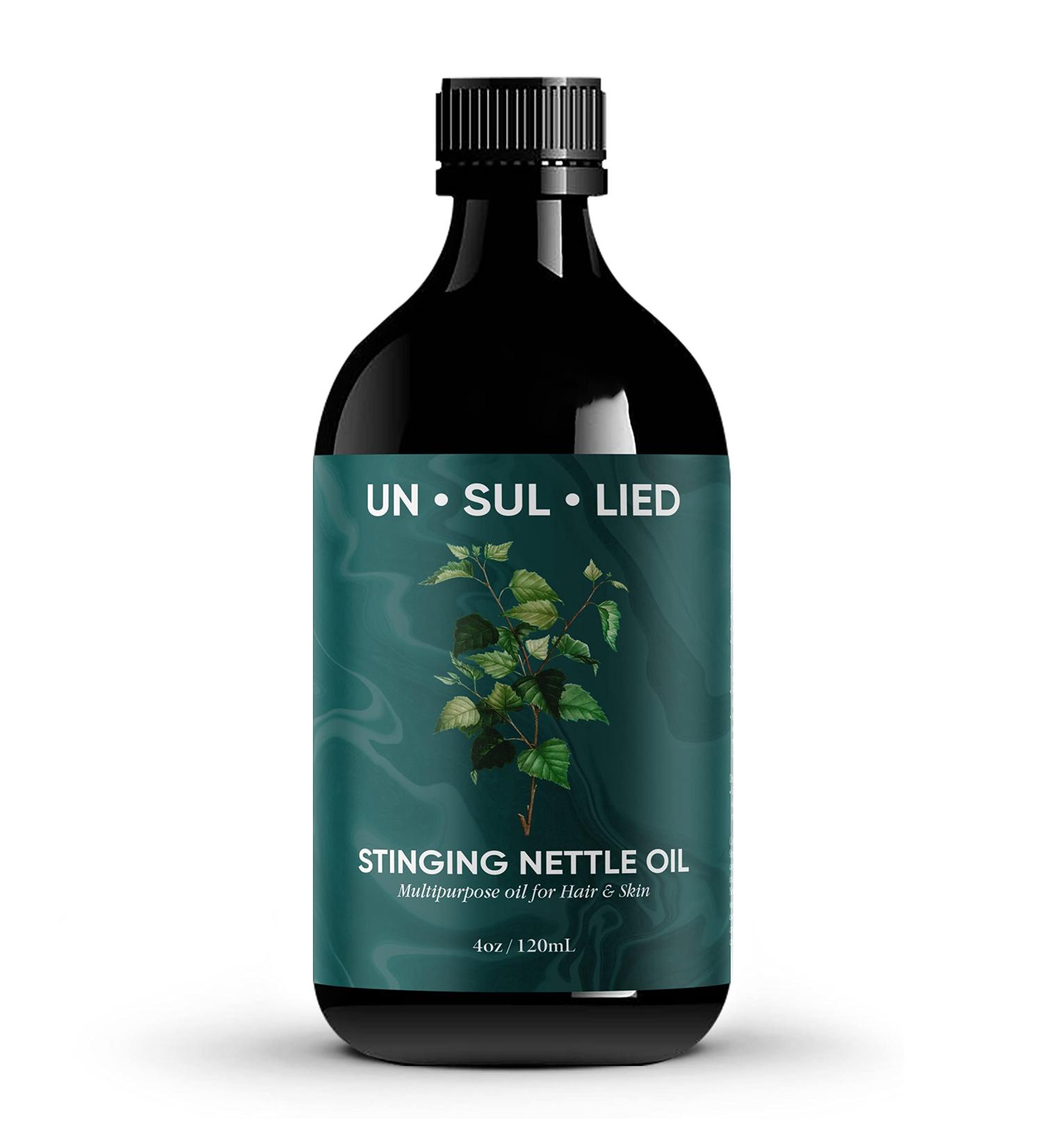 Stinging Nettle Oil for Hair Growth and Skin Care - All Natural 4 oz - Buy Online on GoSupps.com