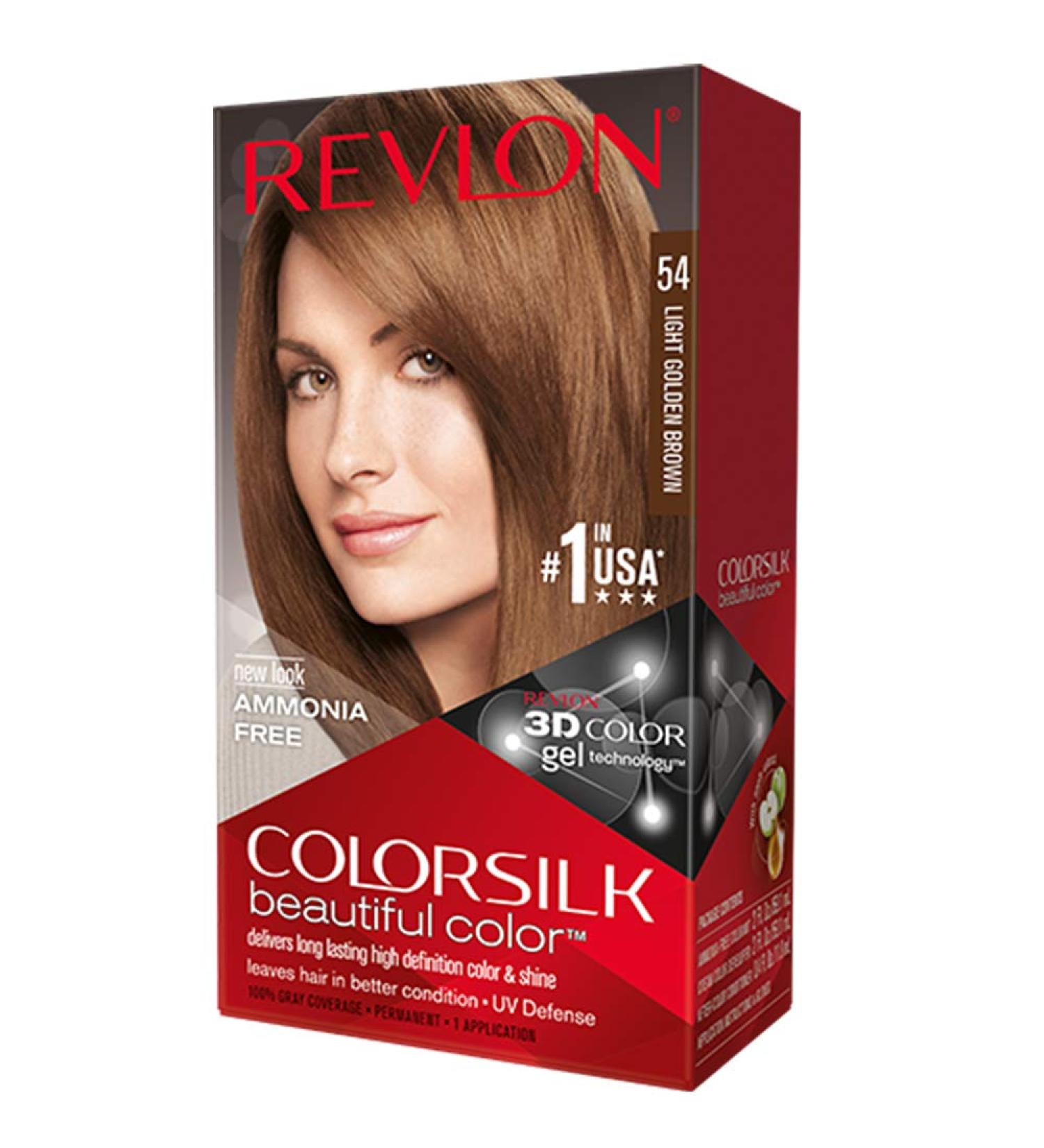 Revlon Colorsilk Haircolor #54 Light Golden Brown 5G