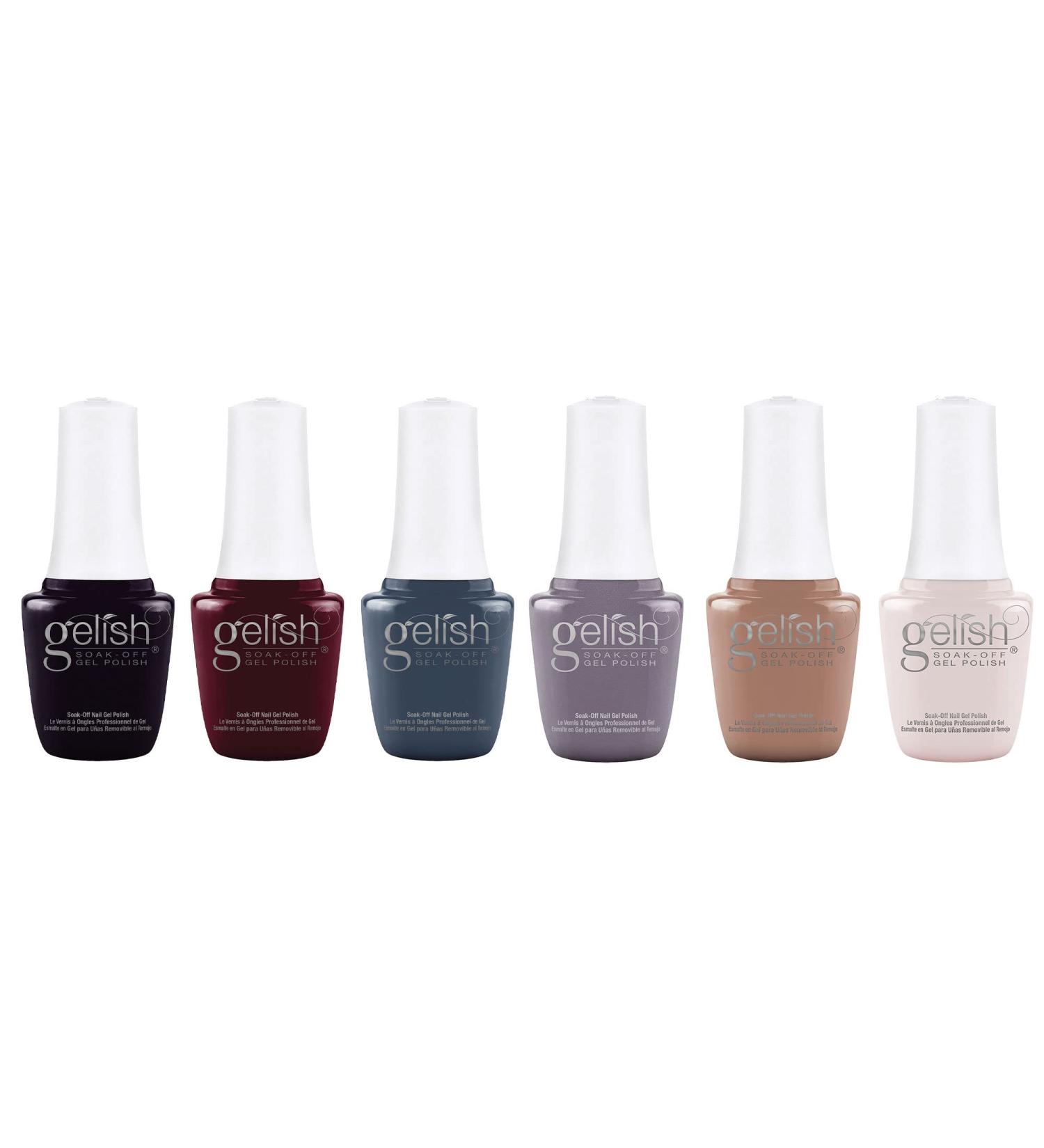 Gelish Fall 2022 Plaid Reputation Collection 9 mL Gel Nail Polish Set - 6 Pack - Buy Online on GoSupps.com