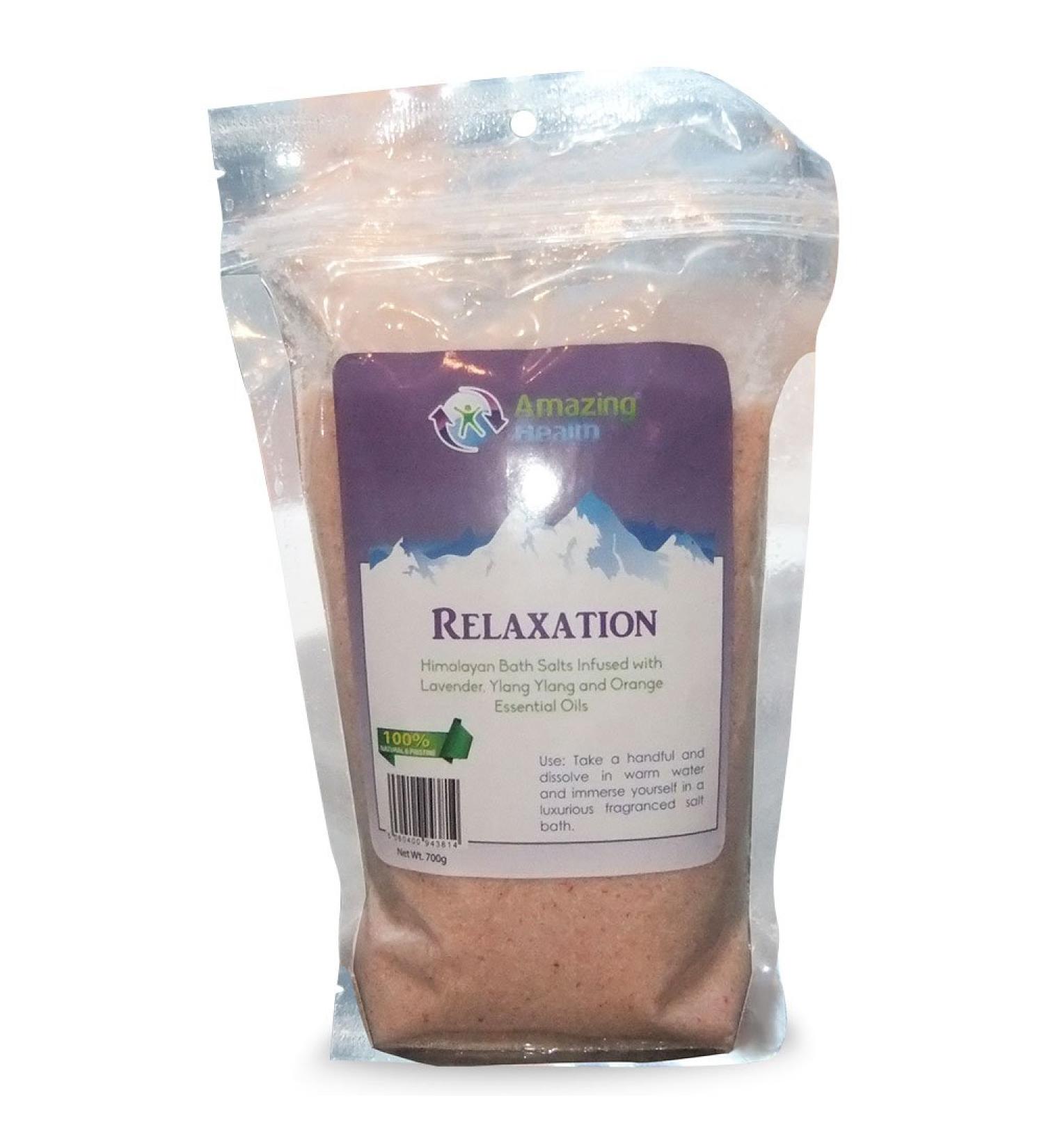 Amazing Health Himalayan Bathing Salt with Essential Oils (Relaxing)